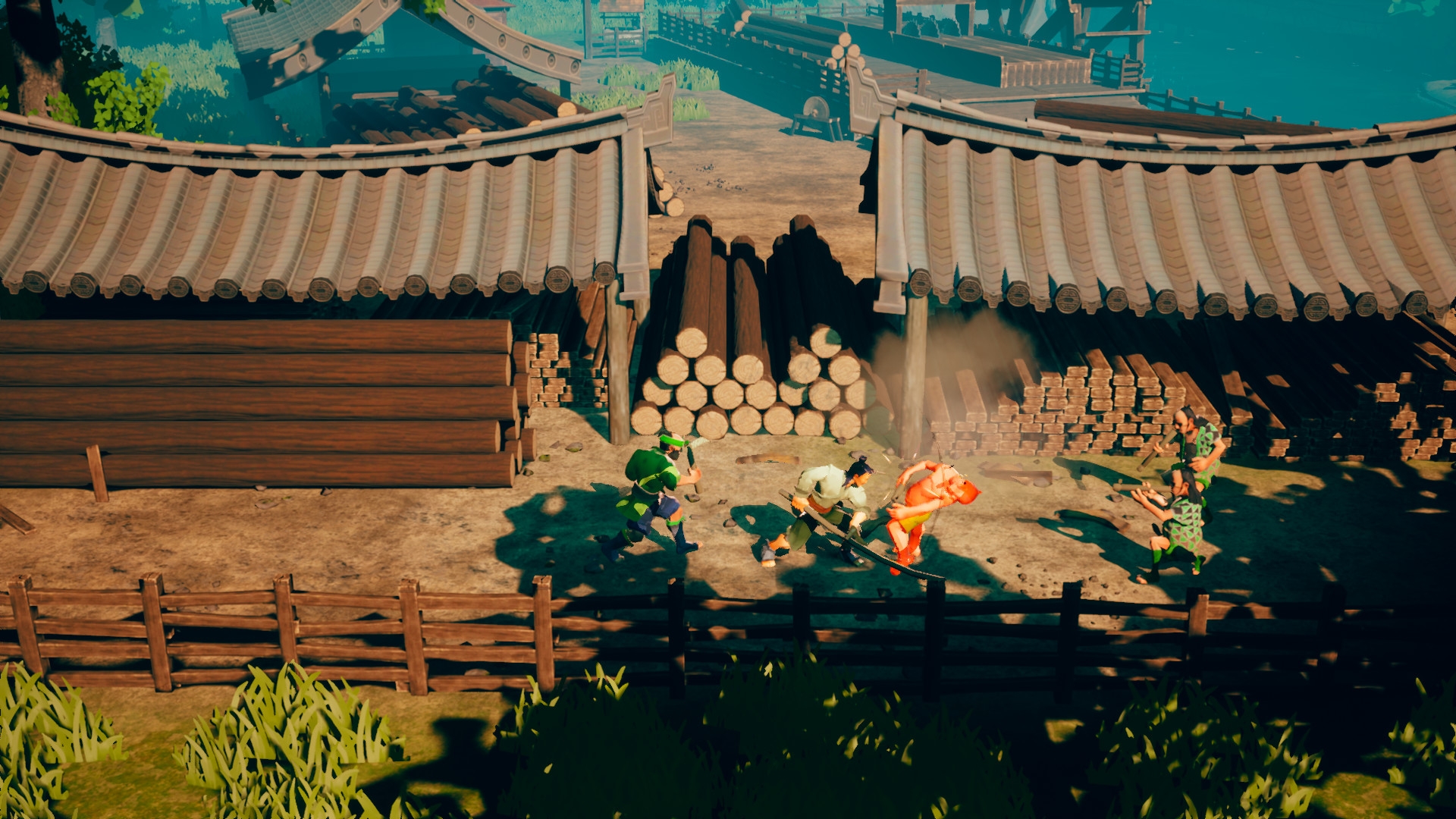 Скриншот из игры 9 Monkeys of Shaolin под номером 9