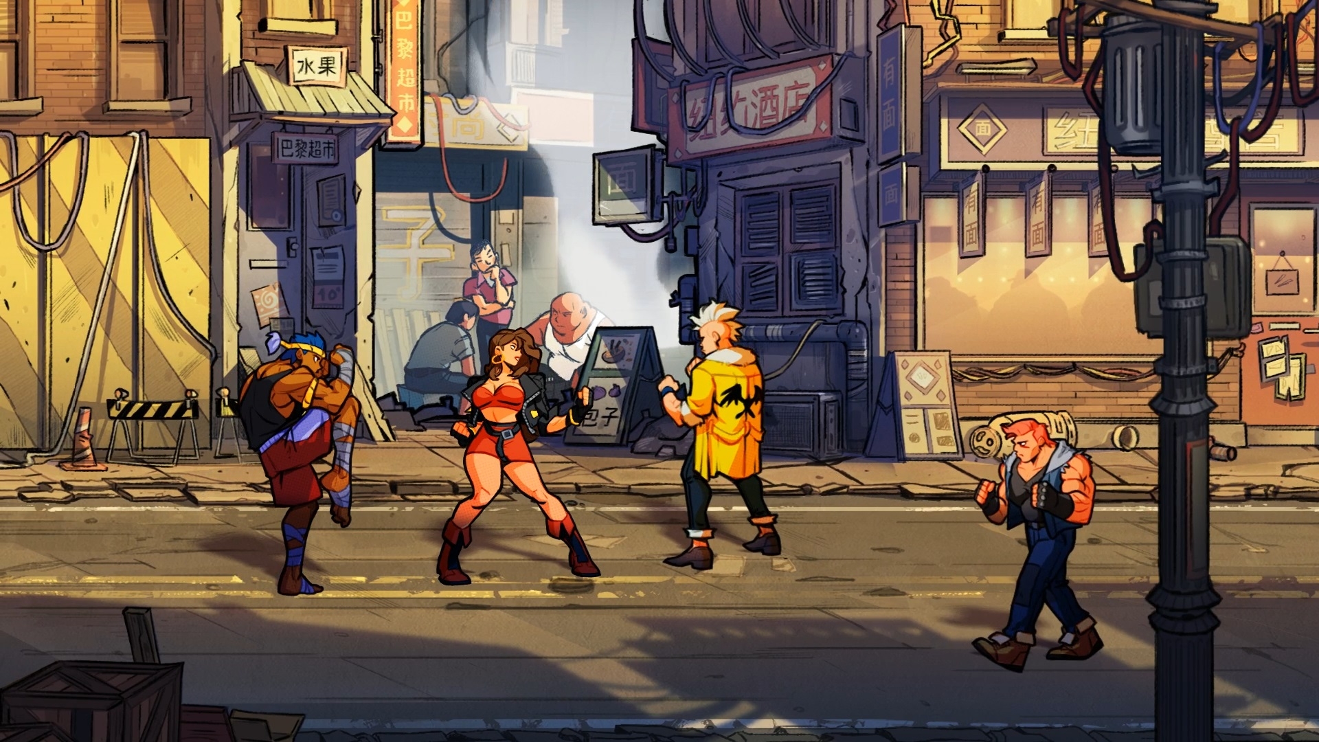 Скриншот из игры Streets of Rage 4 под номером 2