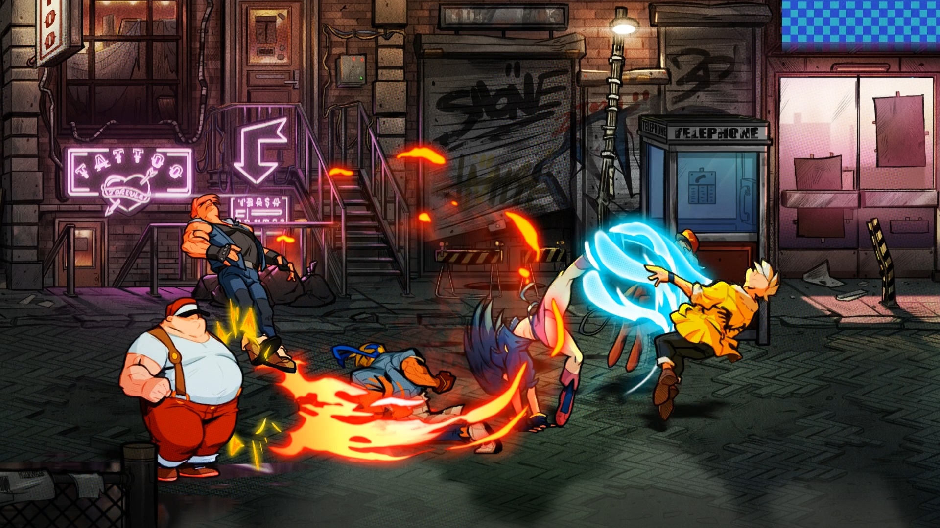 Скриншот из игры Streets of Rage 4 под номером 5