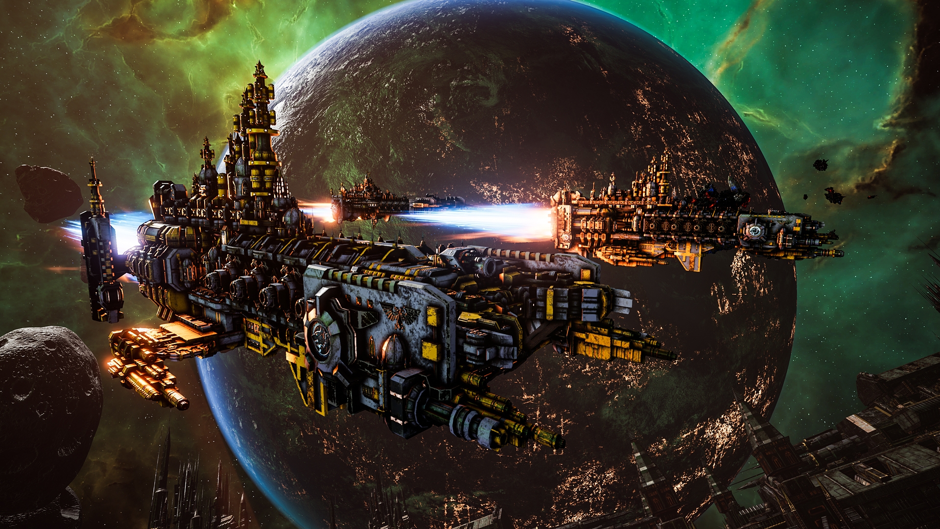 Скриншот из игры Battlefleet Gothic: Armada 2 под номером 7