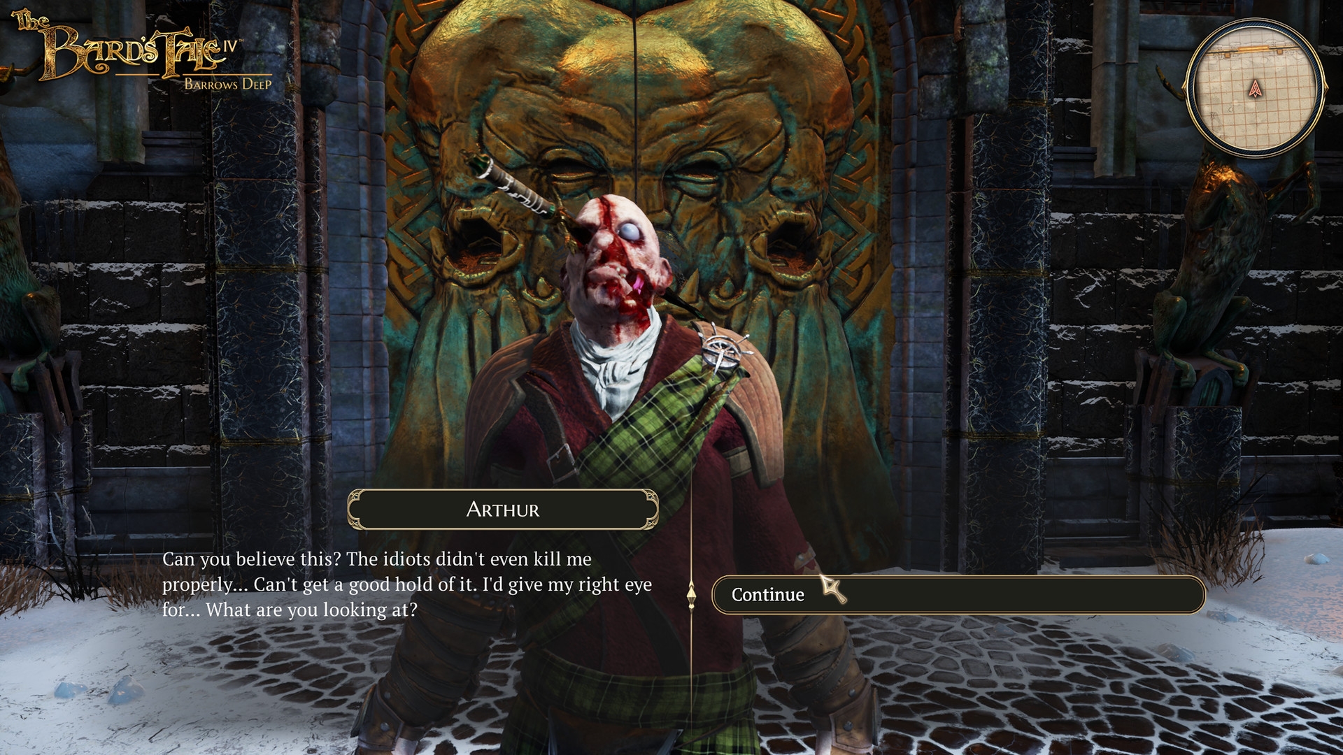 Скриншот из игры Bard