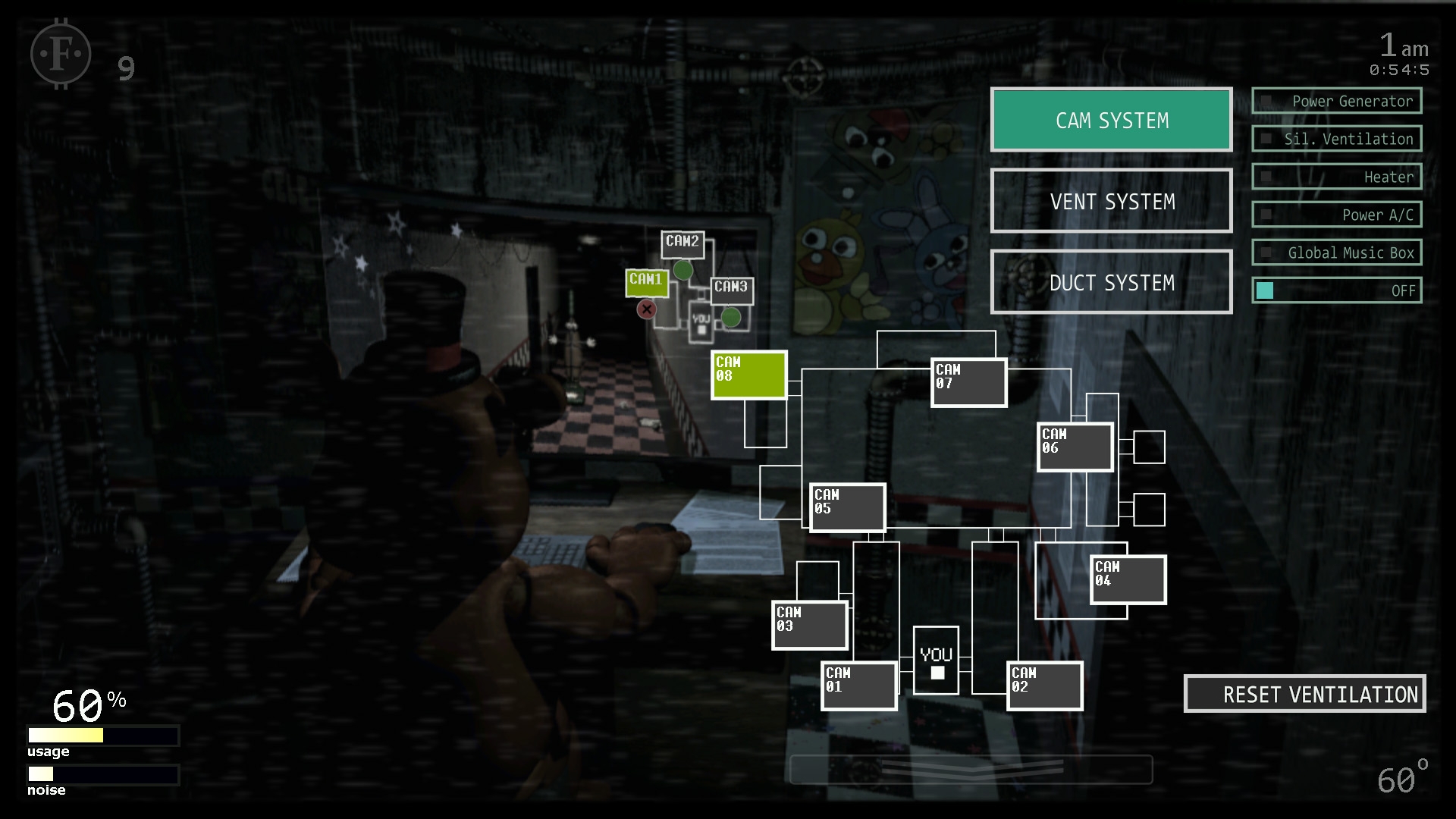 Скриншот из игры Ultimate Custom Night под номером 12
