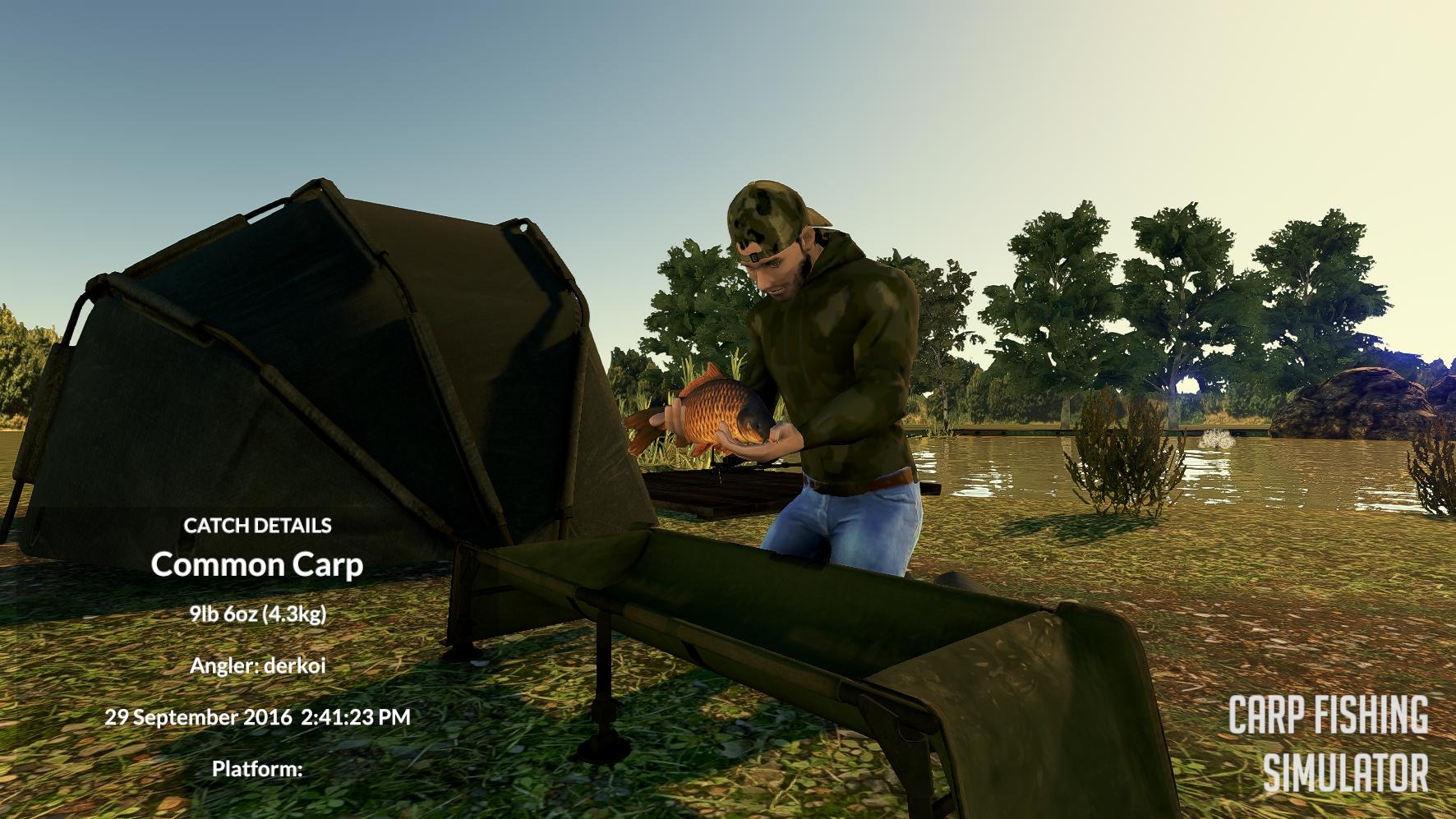 Скриншот из игры Carp Fishing Simulator под номером 4