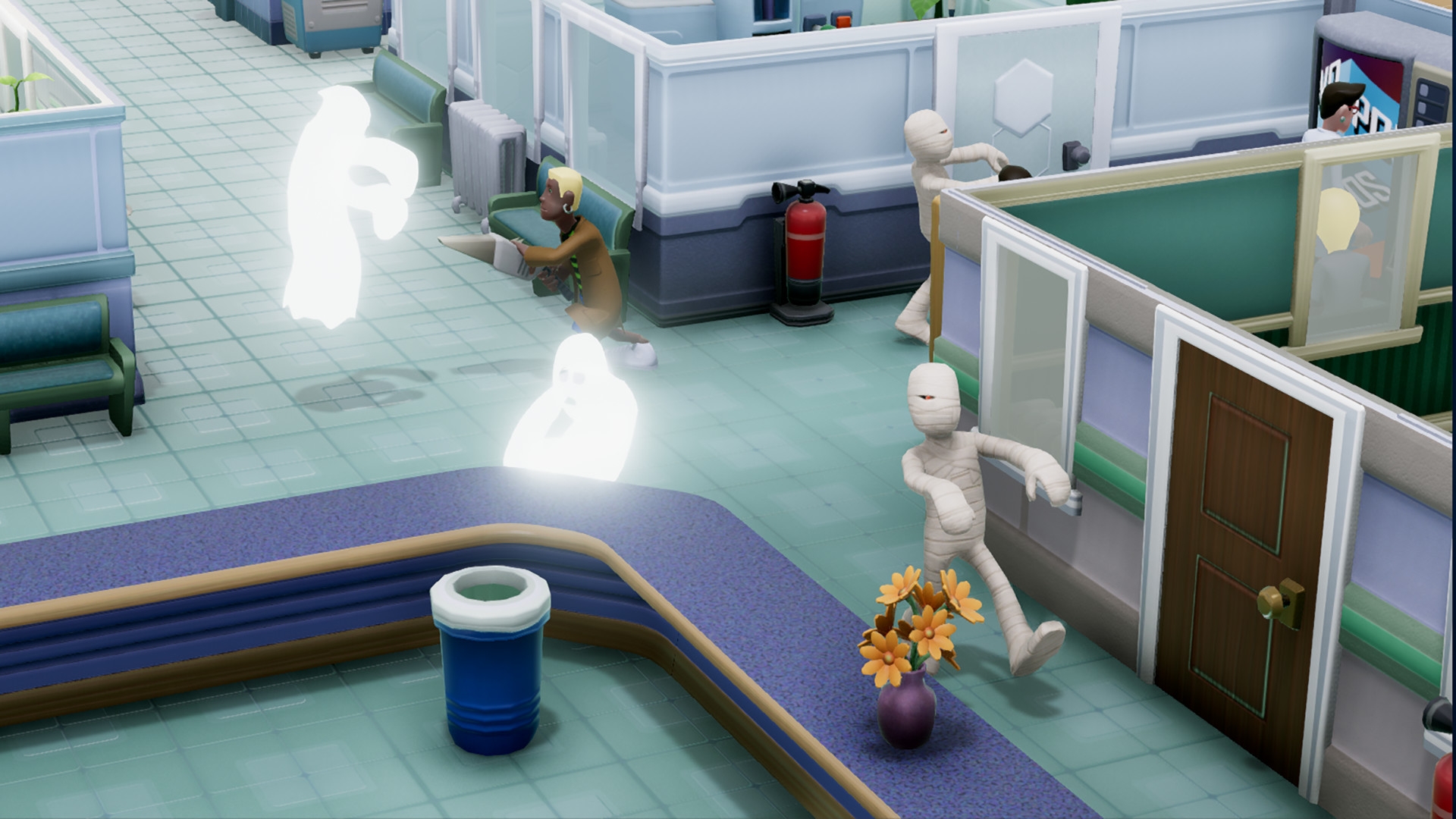 Скриншот из игры Two Point Hospital под номером 4