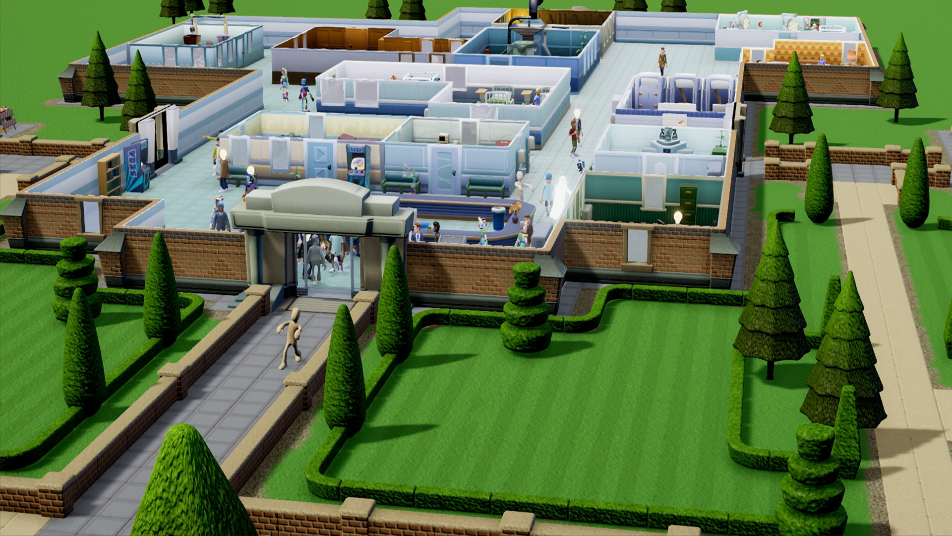 Скриншот из игры Two Point Hospital под номером 5