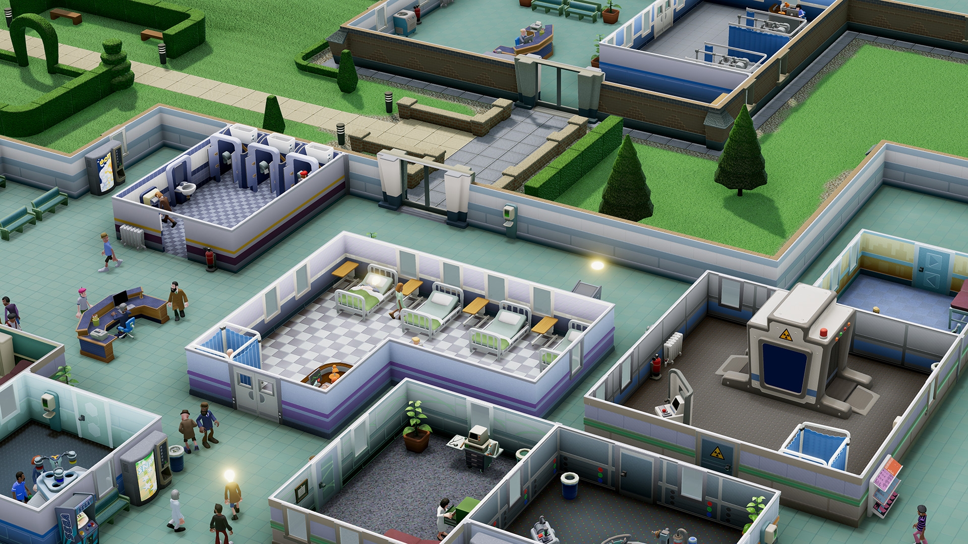 Скриншот из игры Two Point Hospital под номером 6