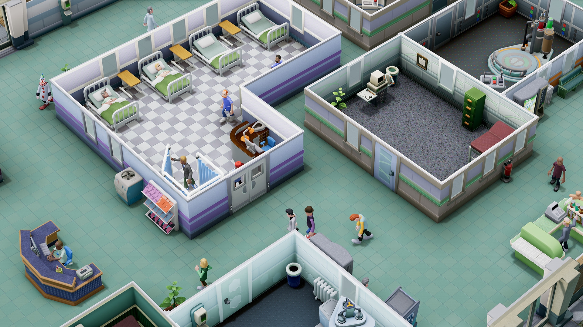 Скриншот из игры Two Point Hospital под номером 8