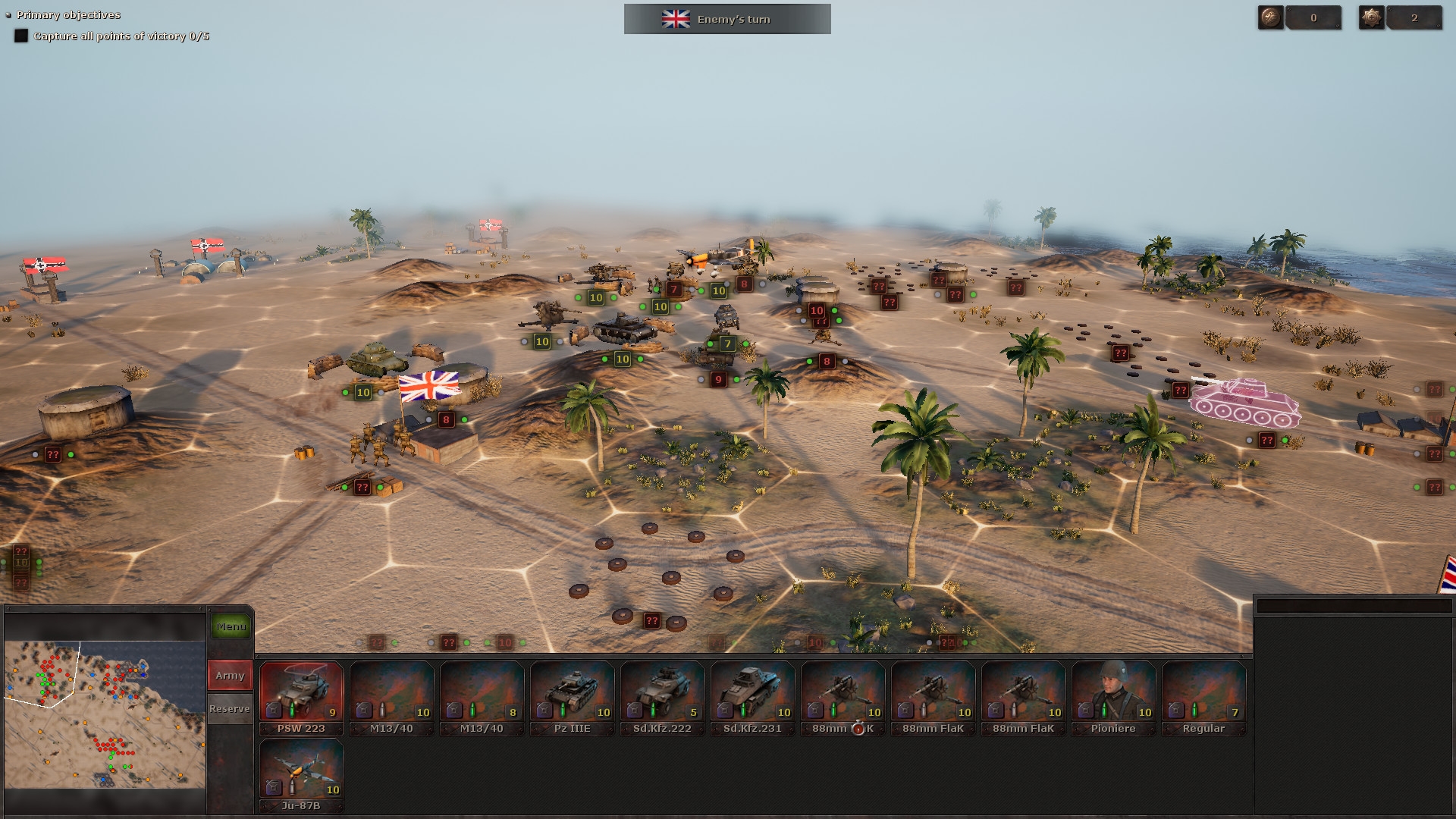Скриншот из игры Panzer Strategy под номером 1