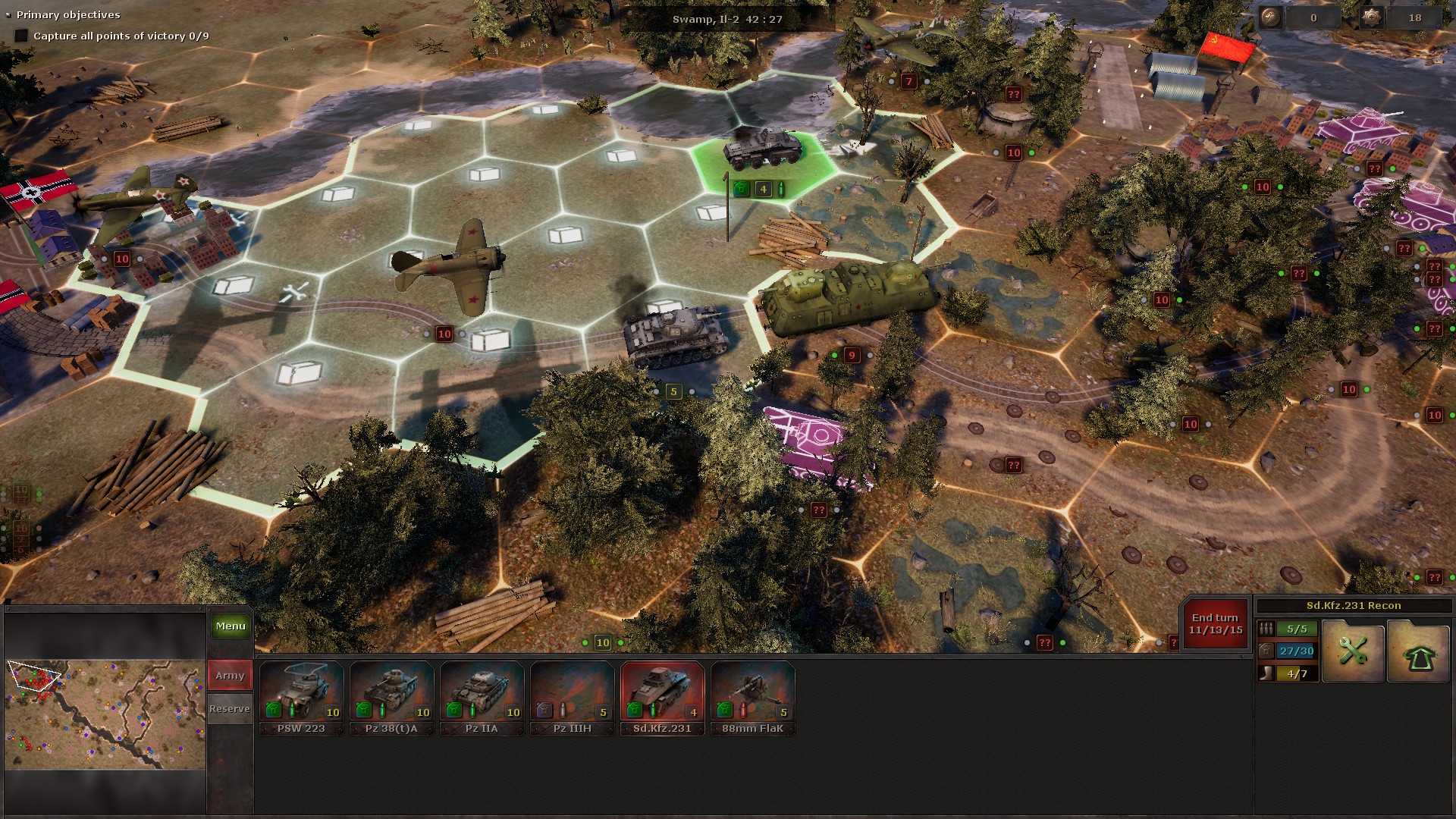 Скриншот из игры Panzer Strategy под номером 13