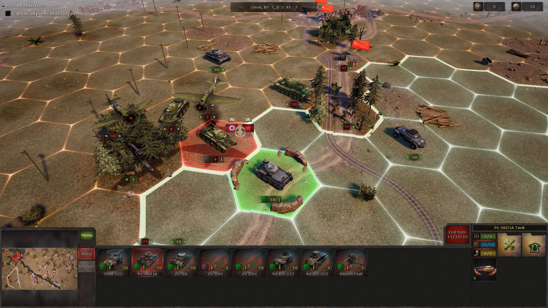 Скриншот из игры Panzer Strategy под номером 3