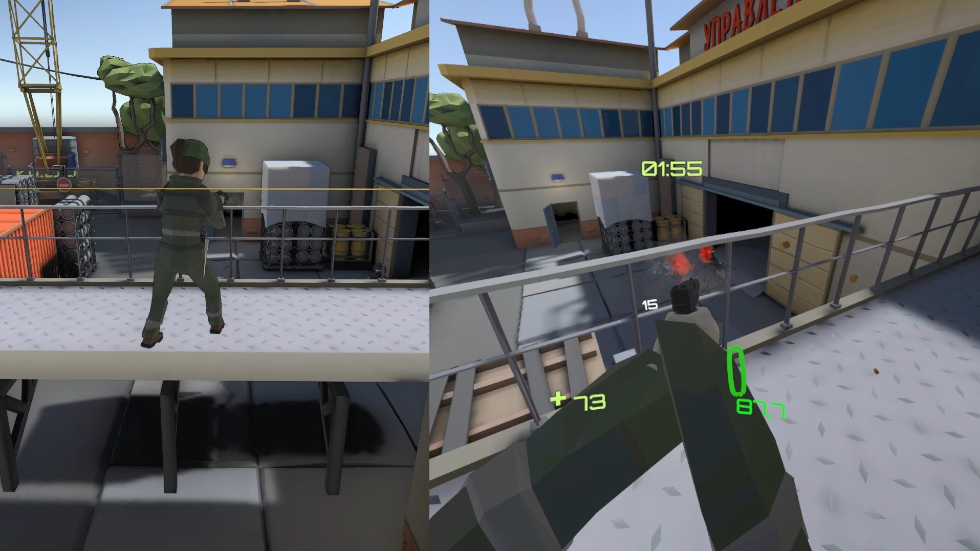 Скриншот из игры Headshot VR под номером 3