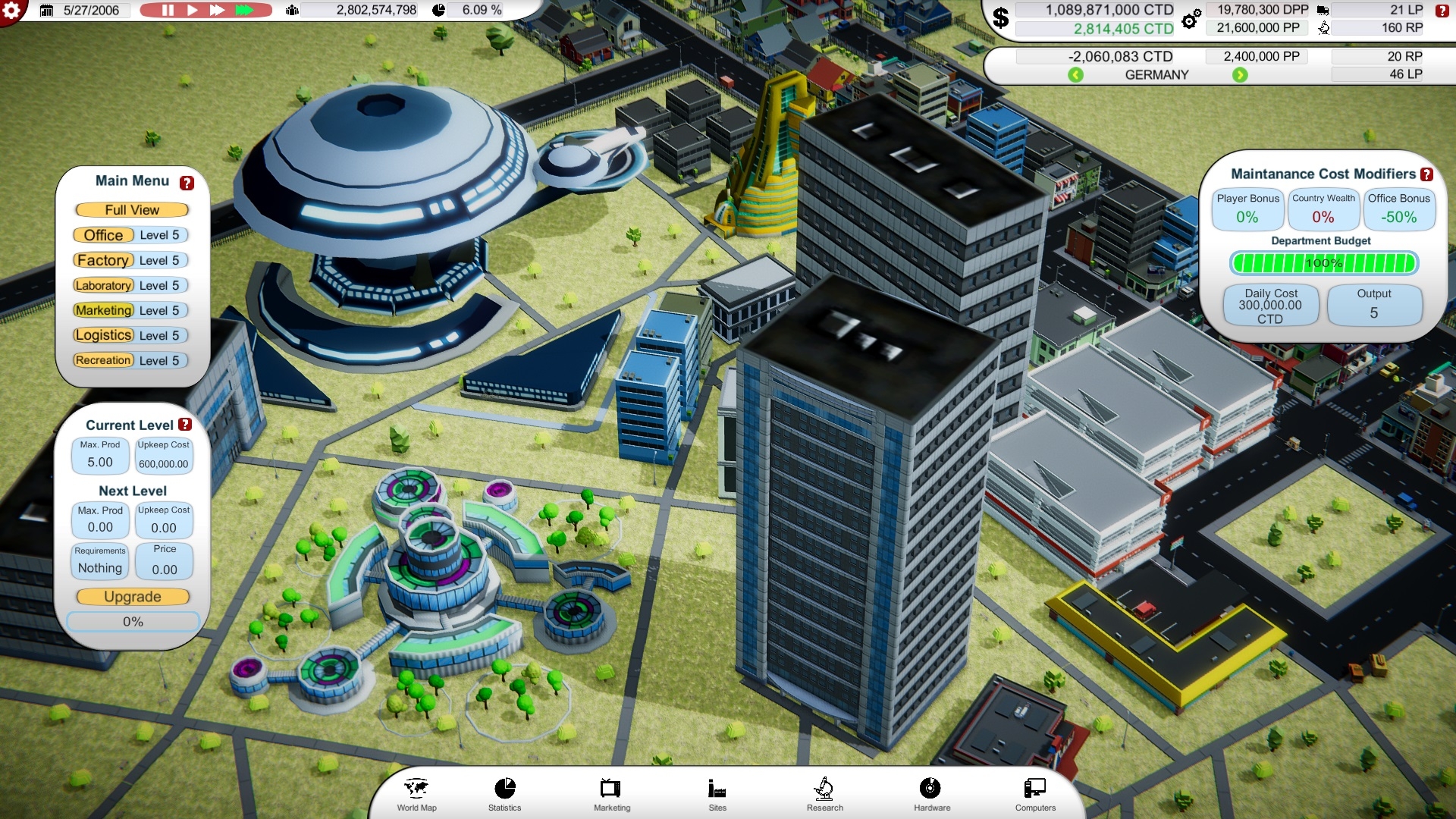 Скриншот из игры Computer Tycoon под номером 1