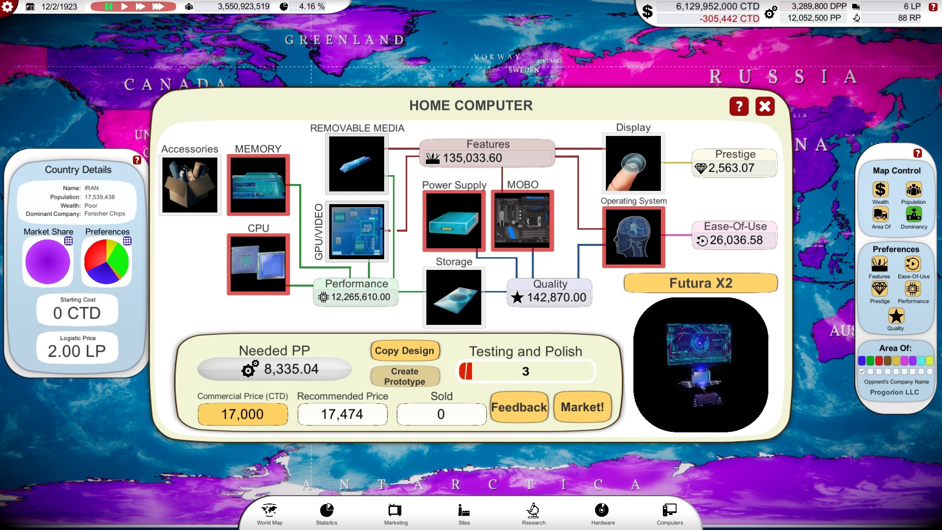 Скриншот из игры Computer Tycoon под номером 15