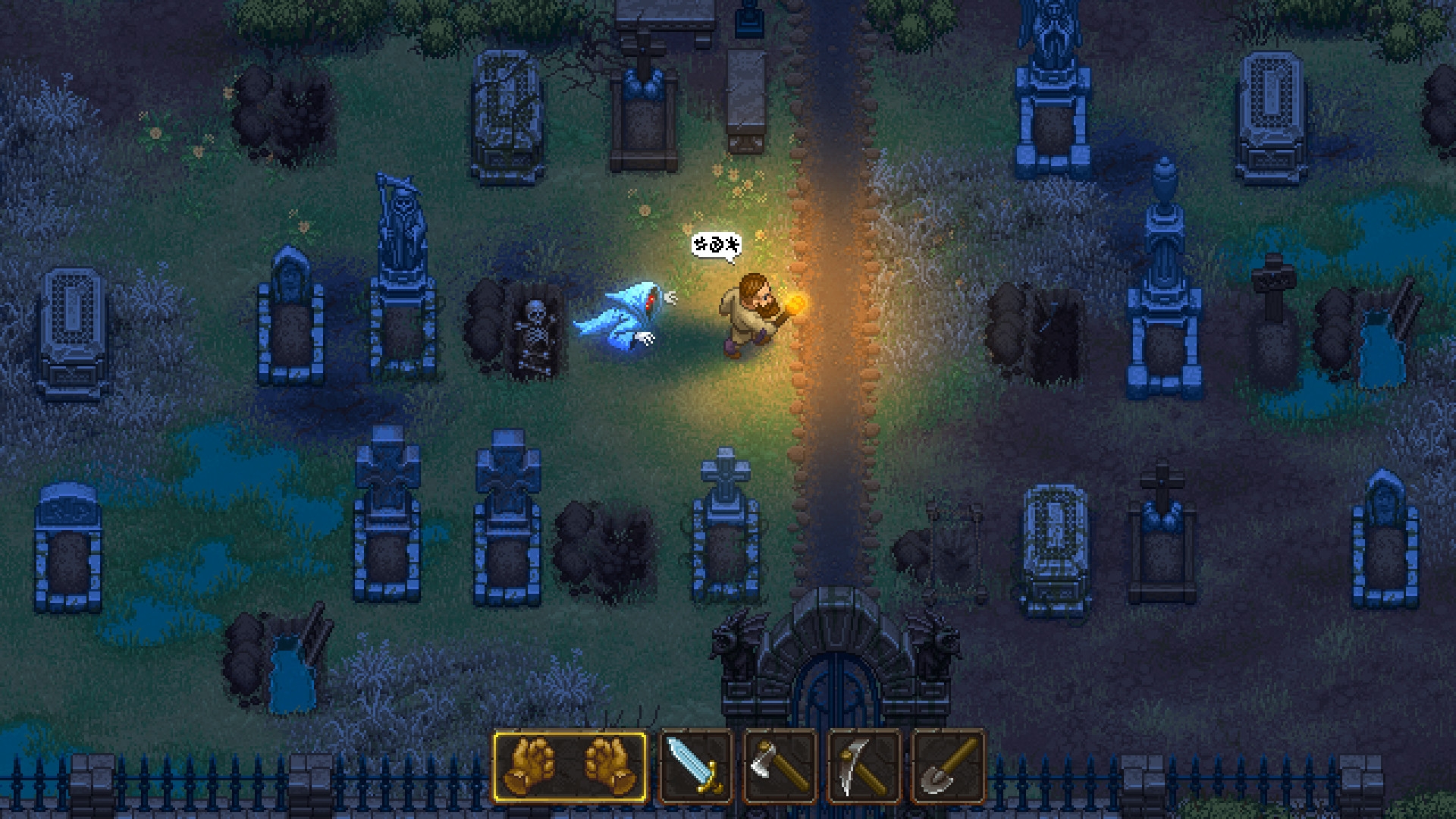 Скриншот из игры Graveyard Keeper под номером 4