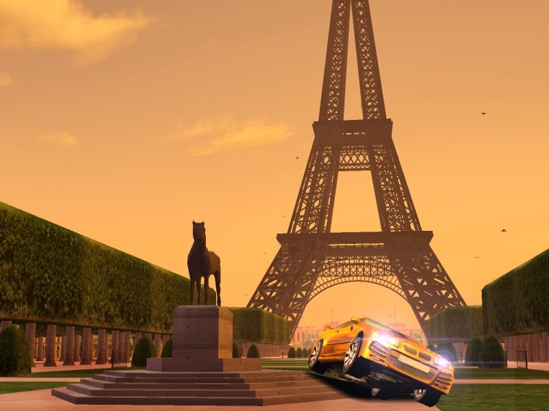 Скриншот из игры Paris Chase под номером 2
