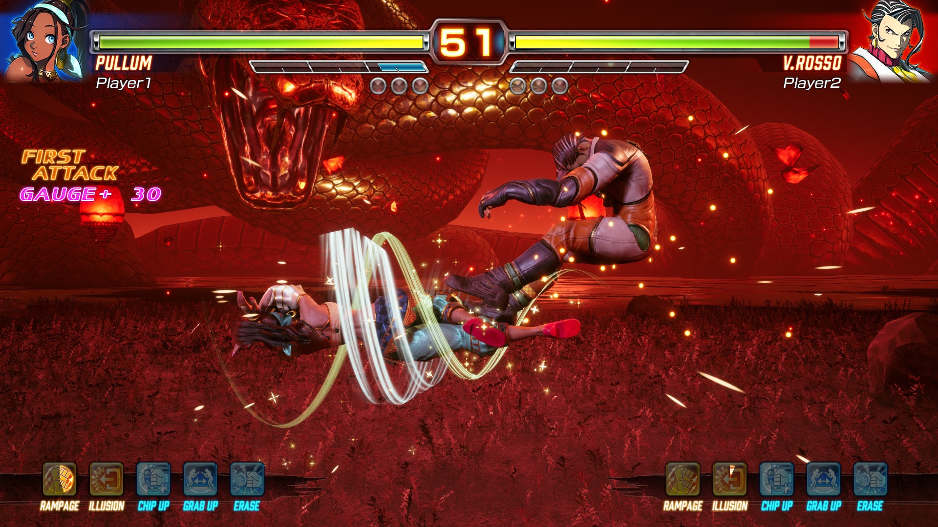 Скриншот из игры Fighting EX Layer под номером 4