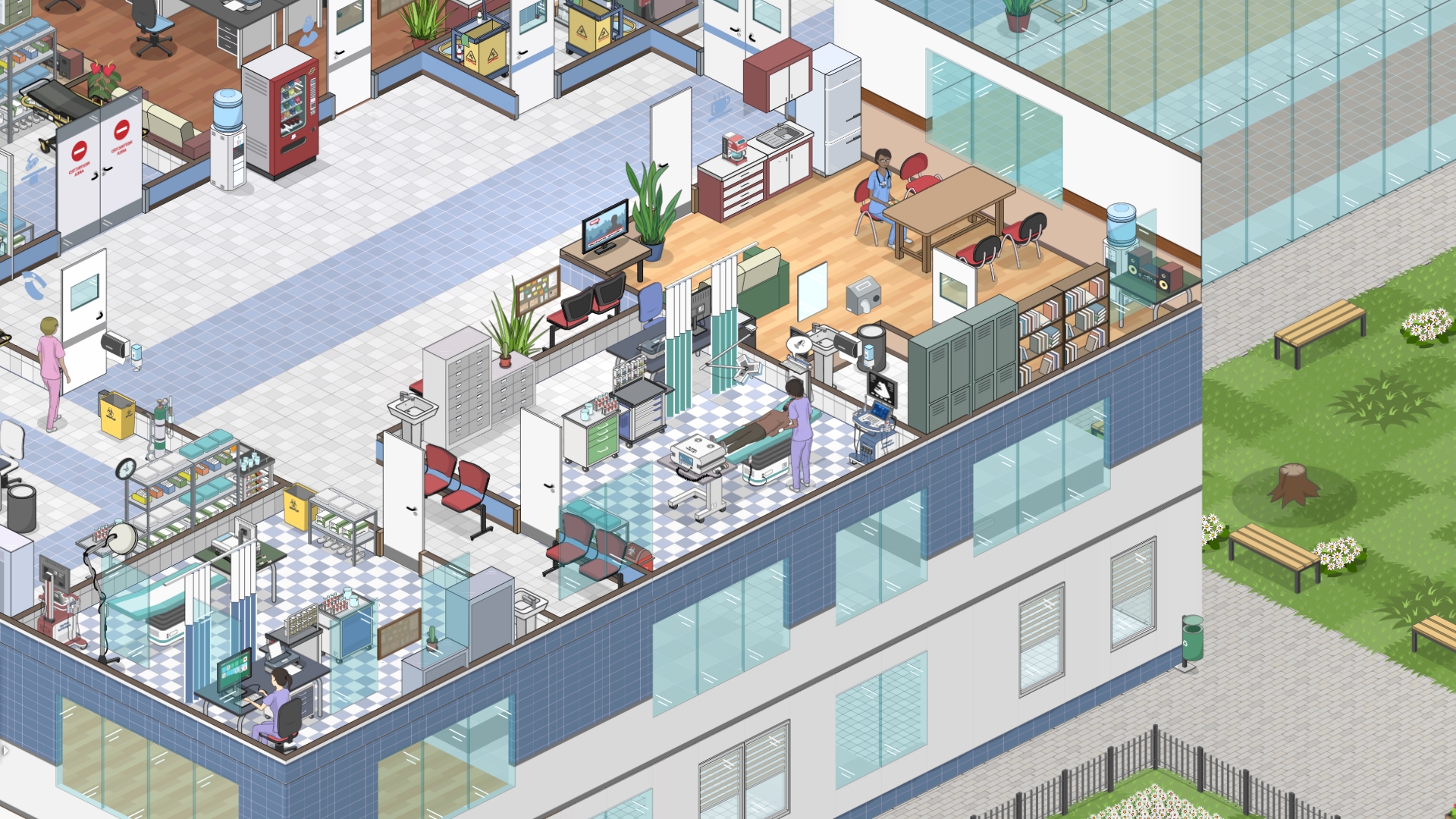 Скриншот из игры Project Hospital под номером 6