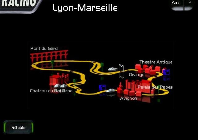 Скриншот из игры Paris-Marseille Racing под номером 6