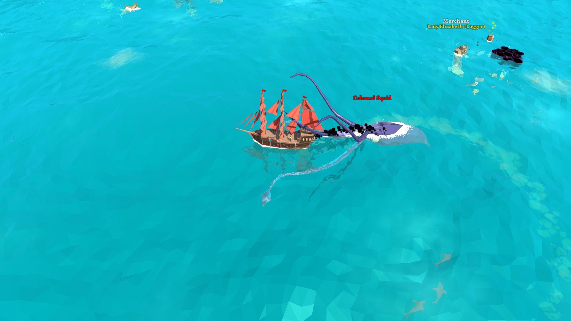 Скриншот из игры Pirates of the Polygon Sea под номером 2