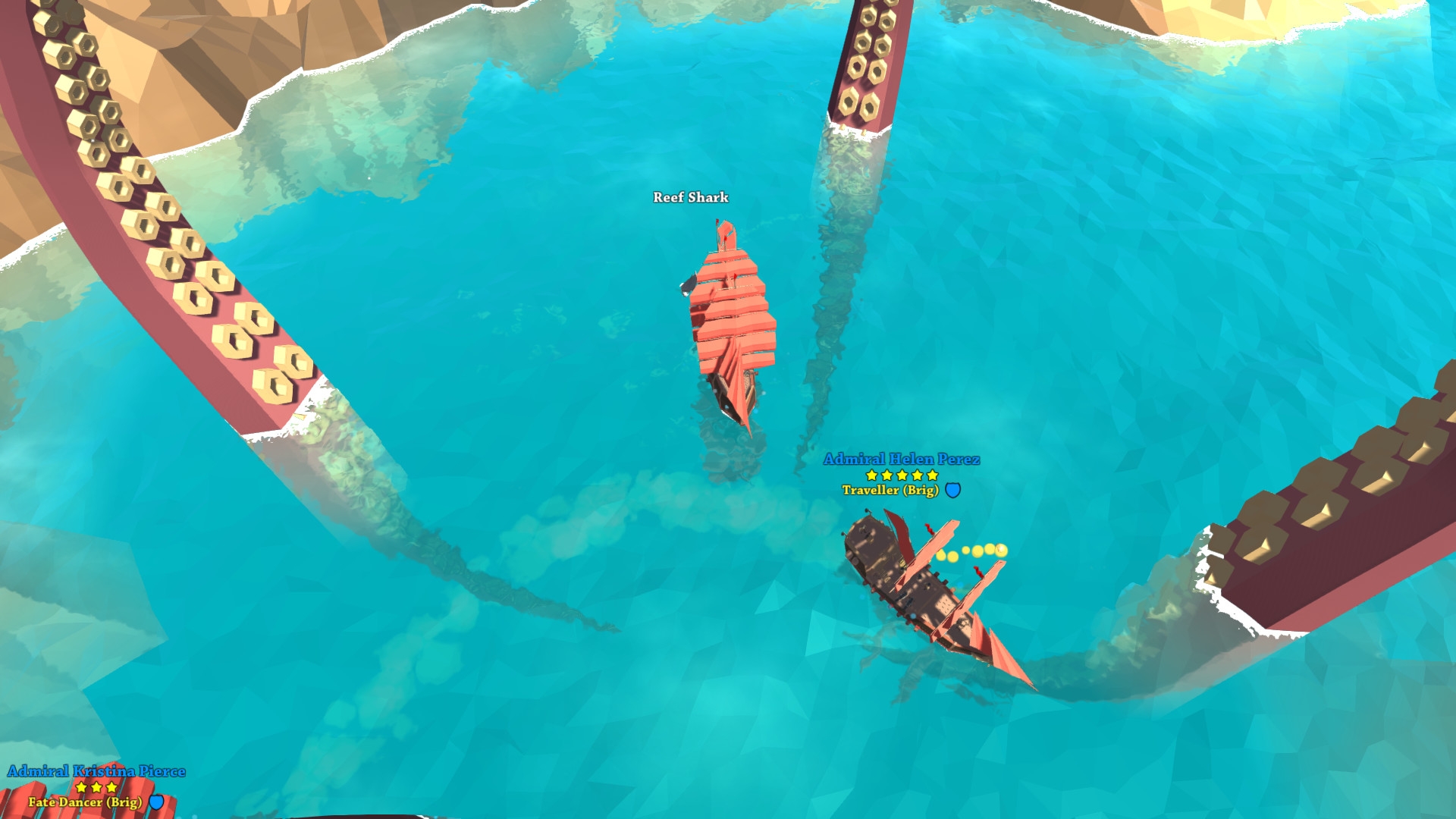 Скриншот из игры Pirates of the Polygon Sea под номером 3