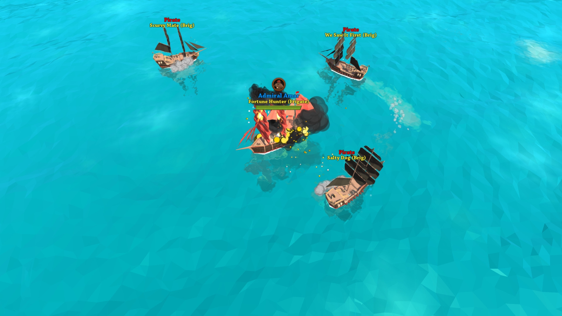 Скриншот из игры Pirates of the Polygon Sea под номером 4