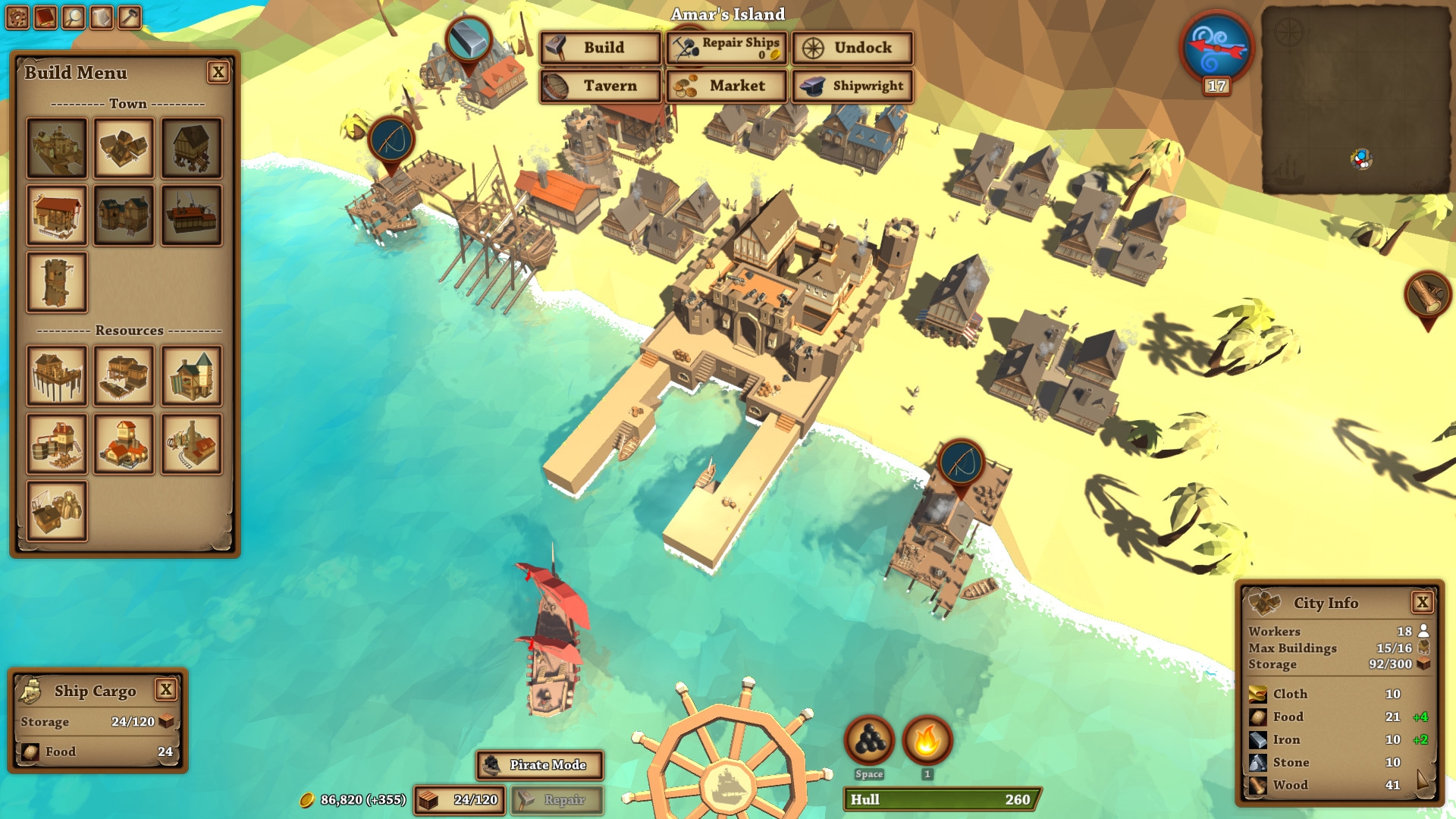 Скриншот из игры Pirates of the Polygon Sea под номером 8