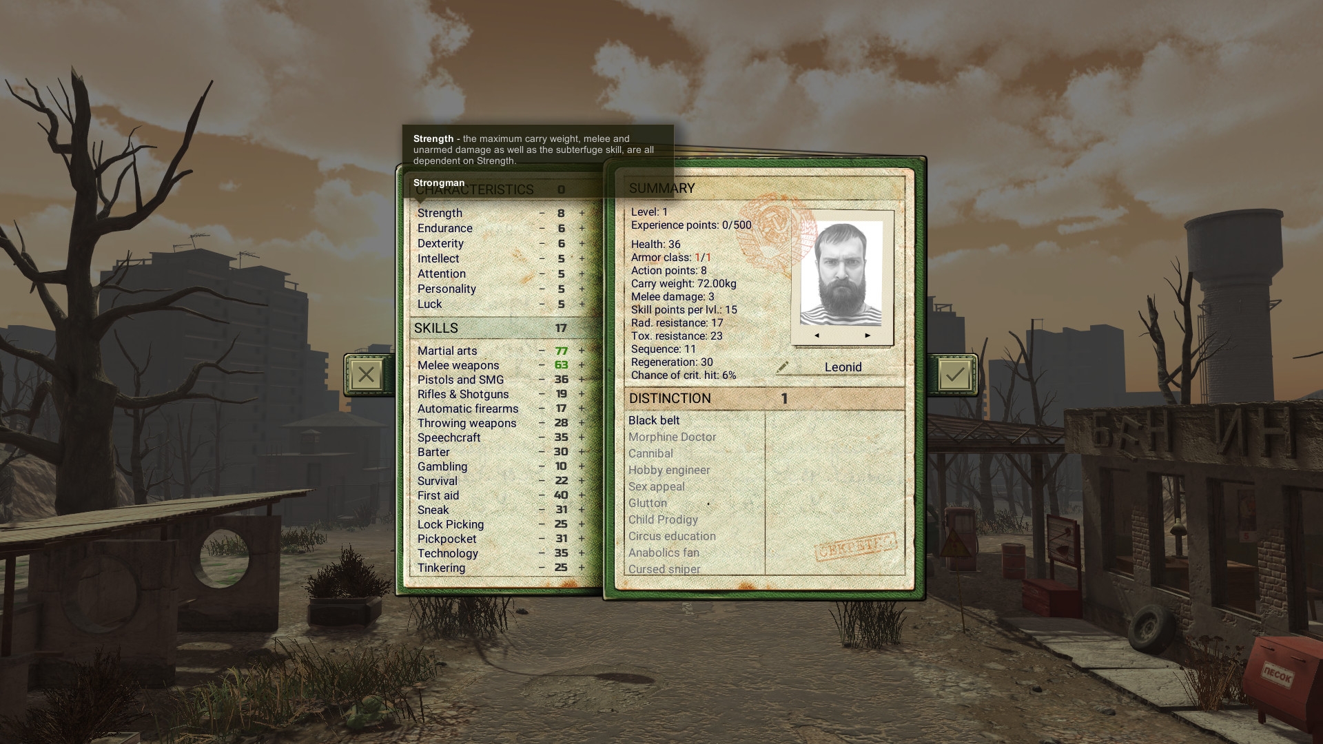 Скриншот из игры Atom RPG под номером 3