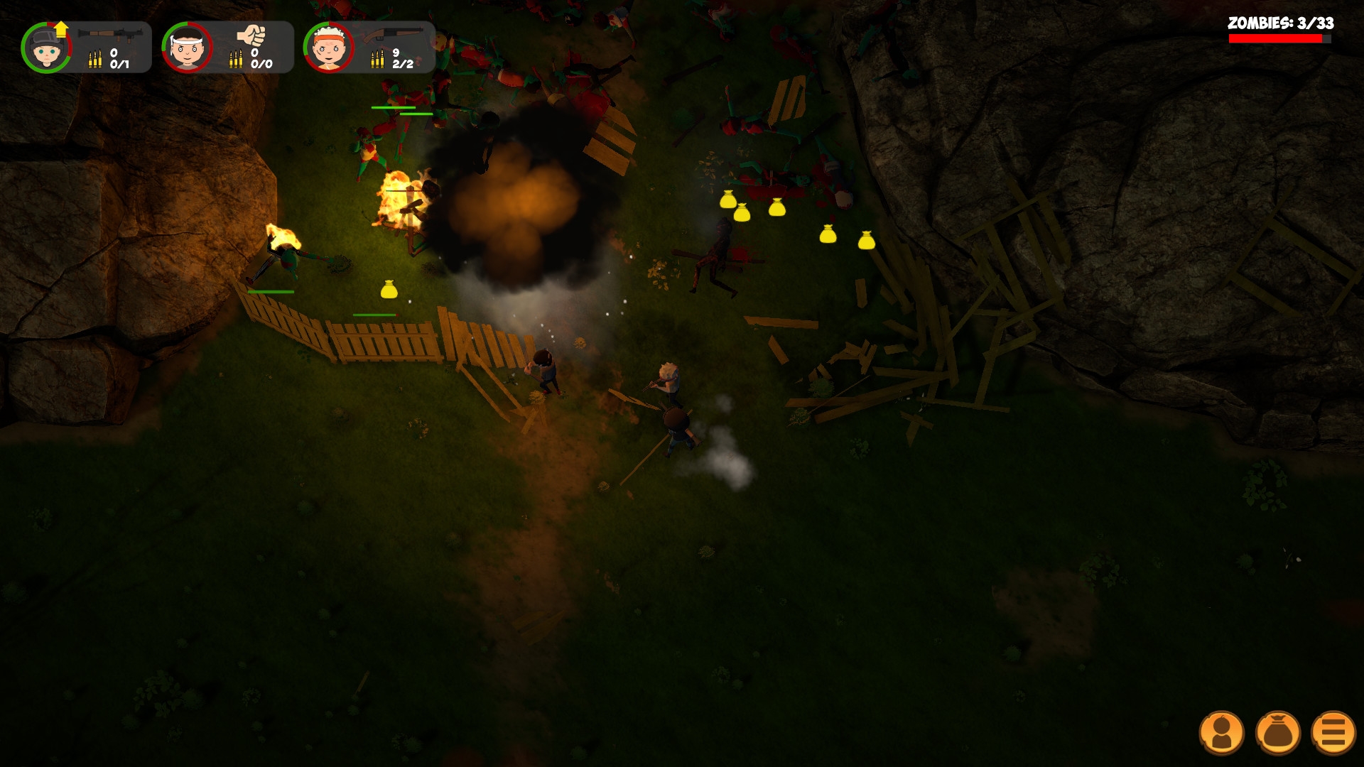 Скриншот из игры Zombie Forest 2 под номером 1