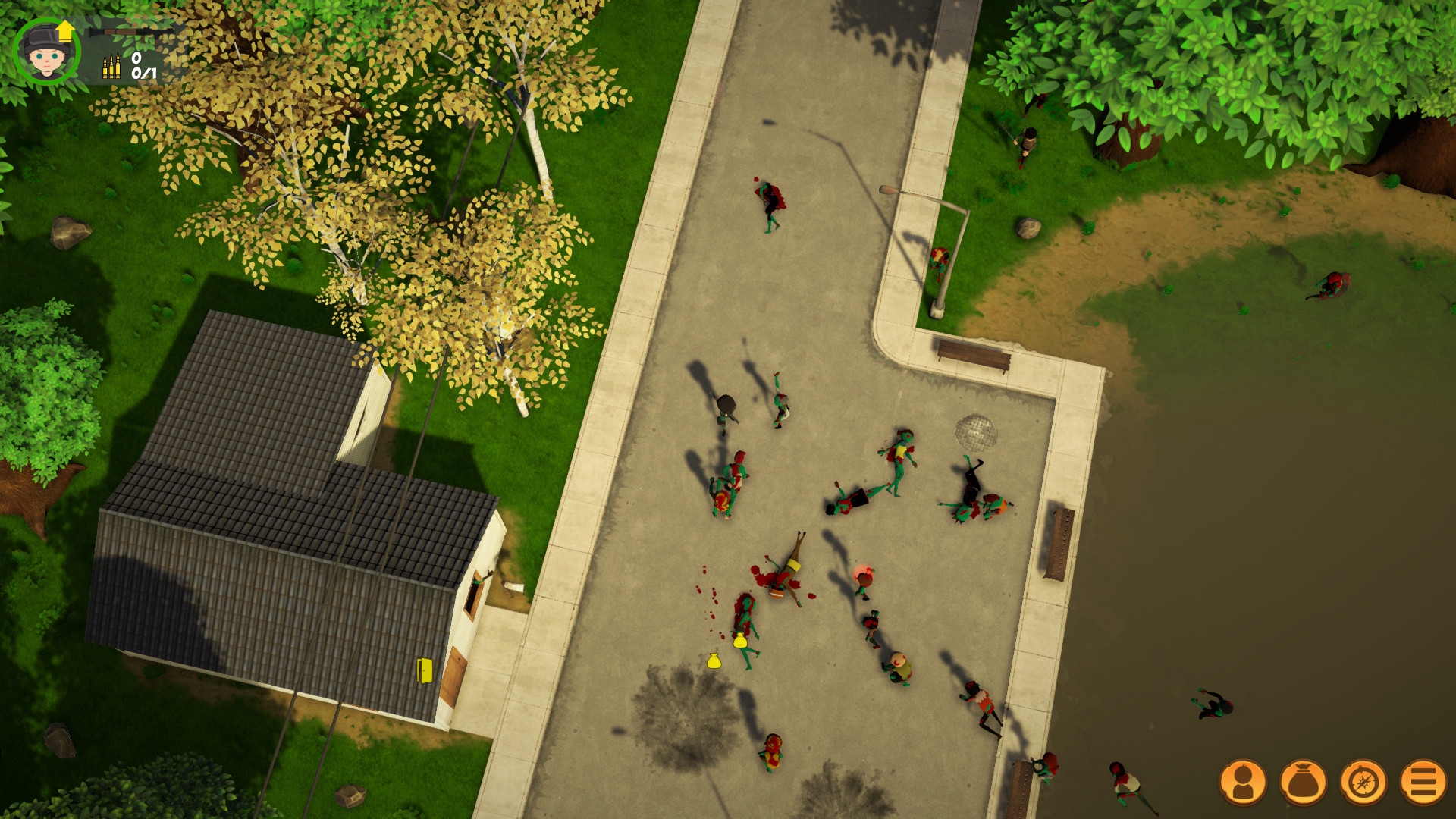 Скриншот из игры Zombie Forest 2 под номером 2