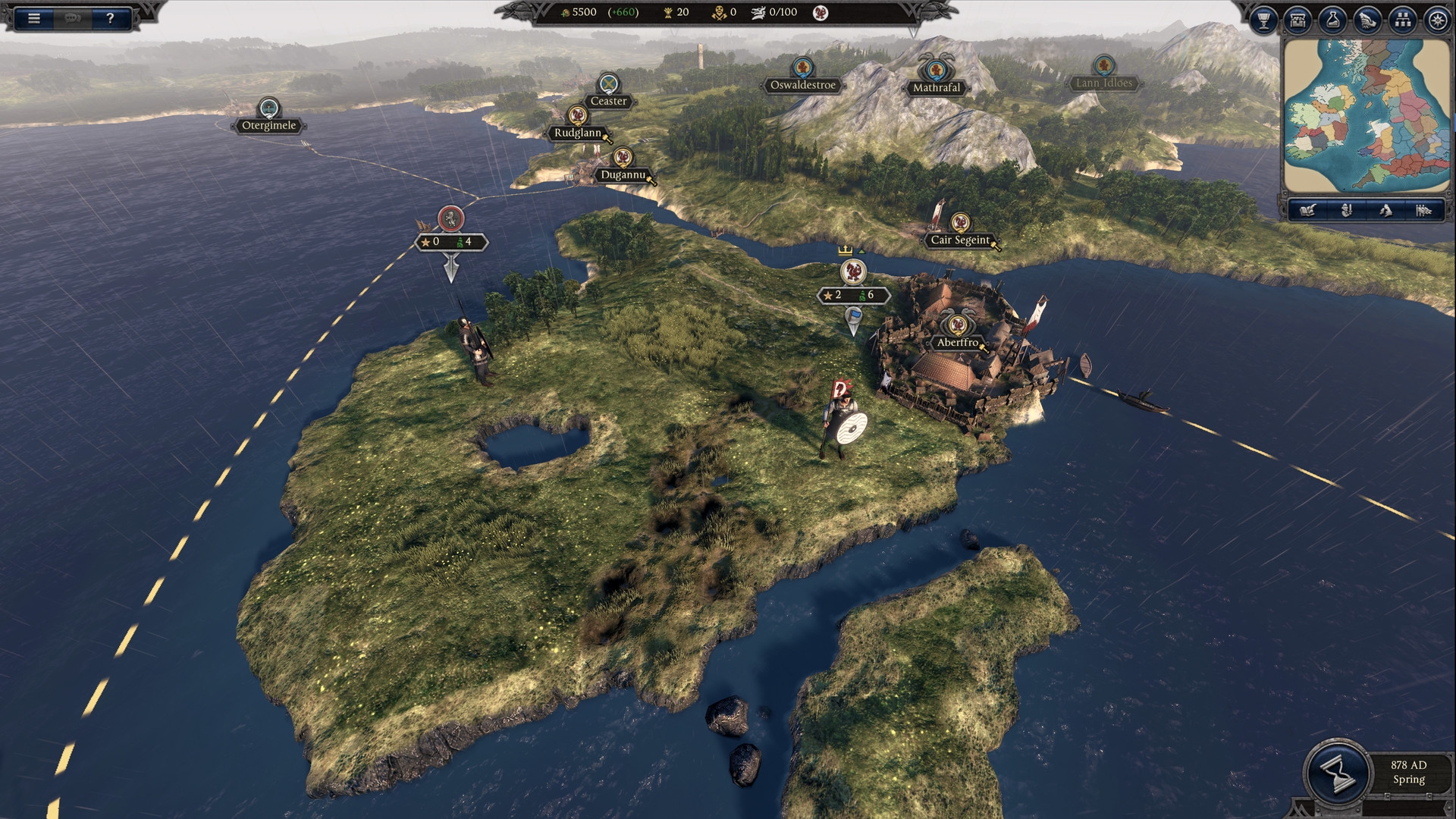 Скриншот из игры A Total War Saga: Thrones of Britannia под номером 11