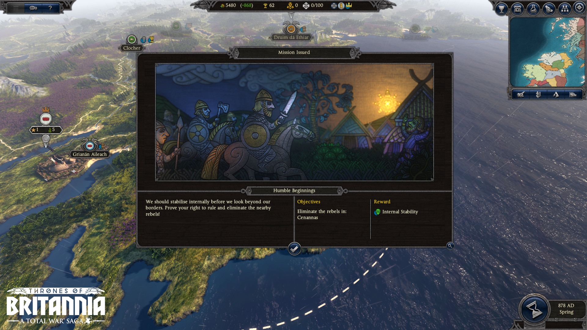 Скриншот из игры A Total War Saga: Thrones of Britannia под номером 14