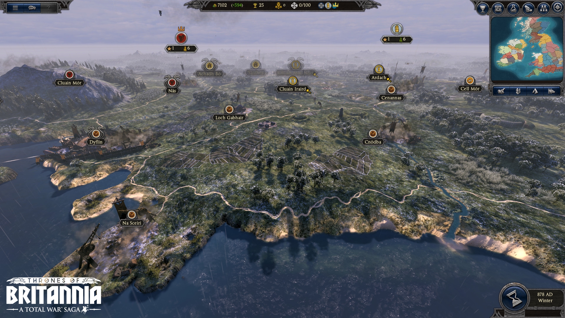 Скриншот из игры A Total War Saga: Thrones of Britannia под номером 16