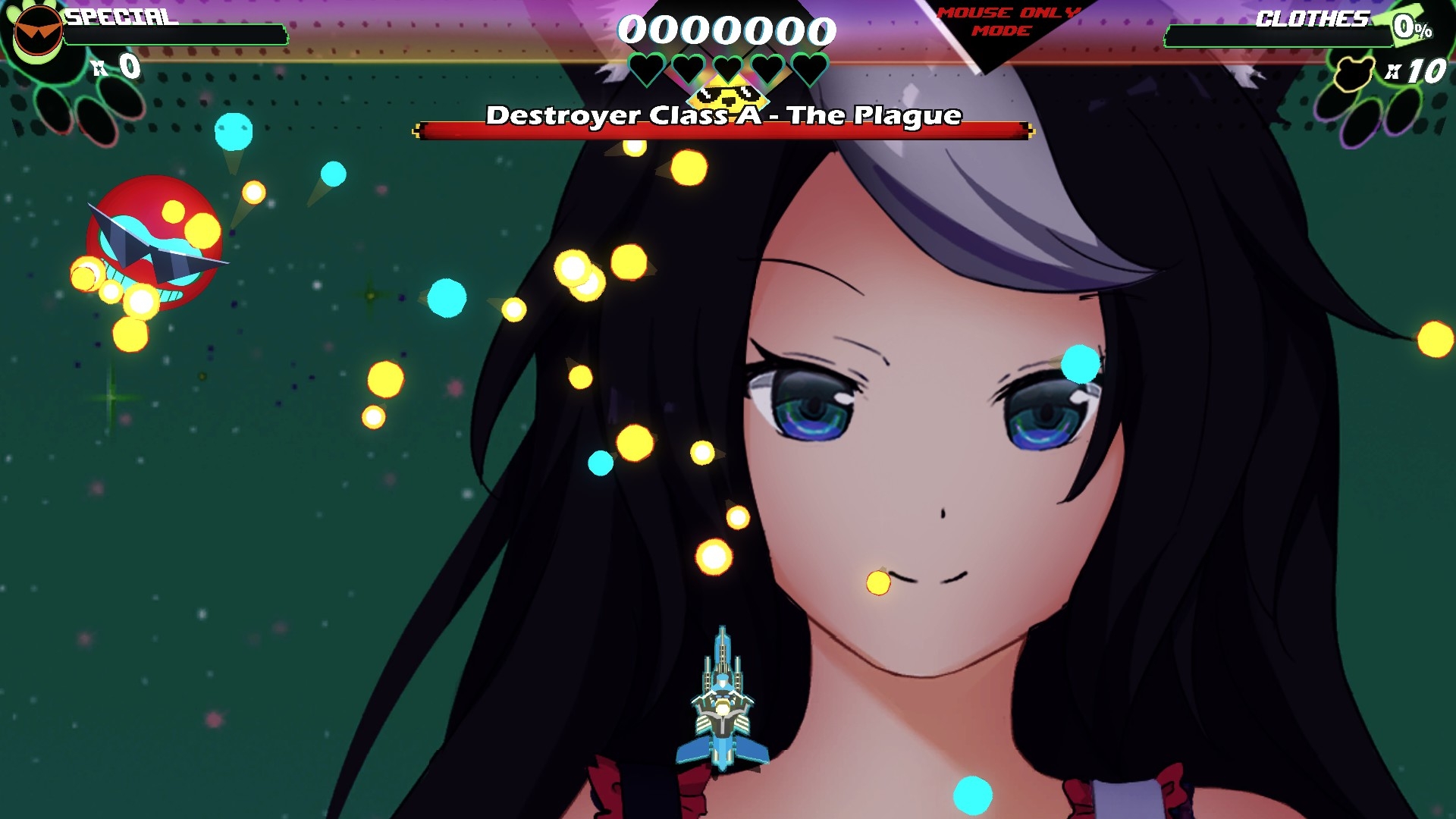Скриншот из игры Deep Space Waifu: Nekomimi под номером 6
