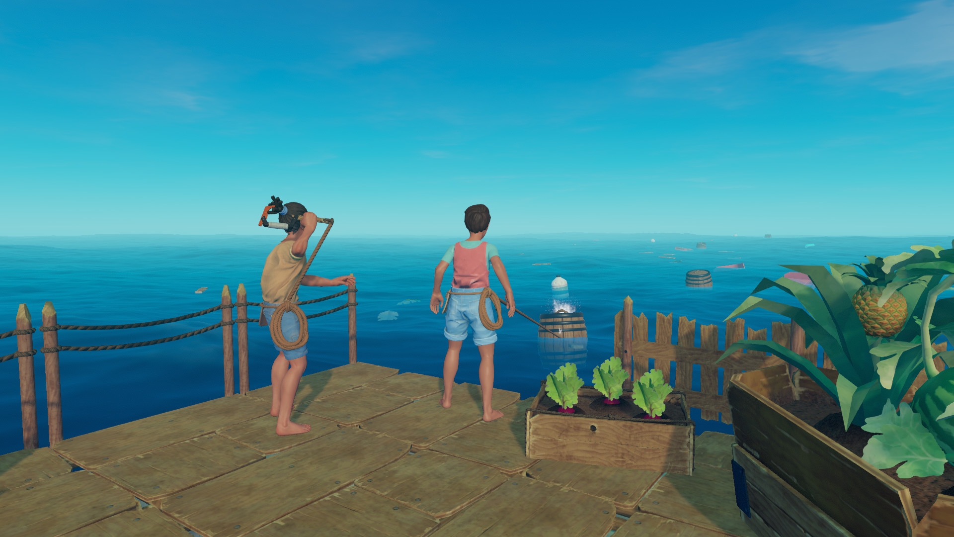 Скриншот из игры Raft под номером 1