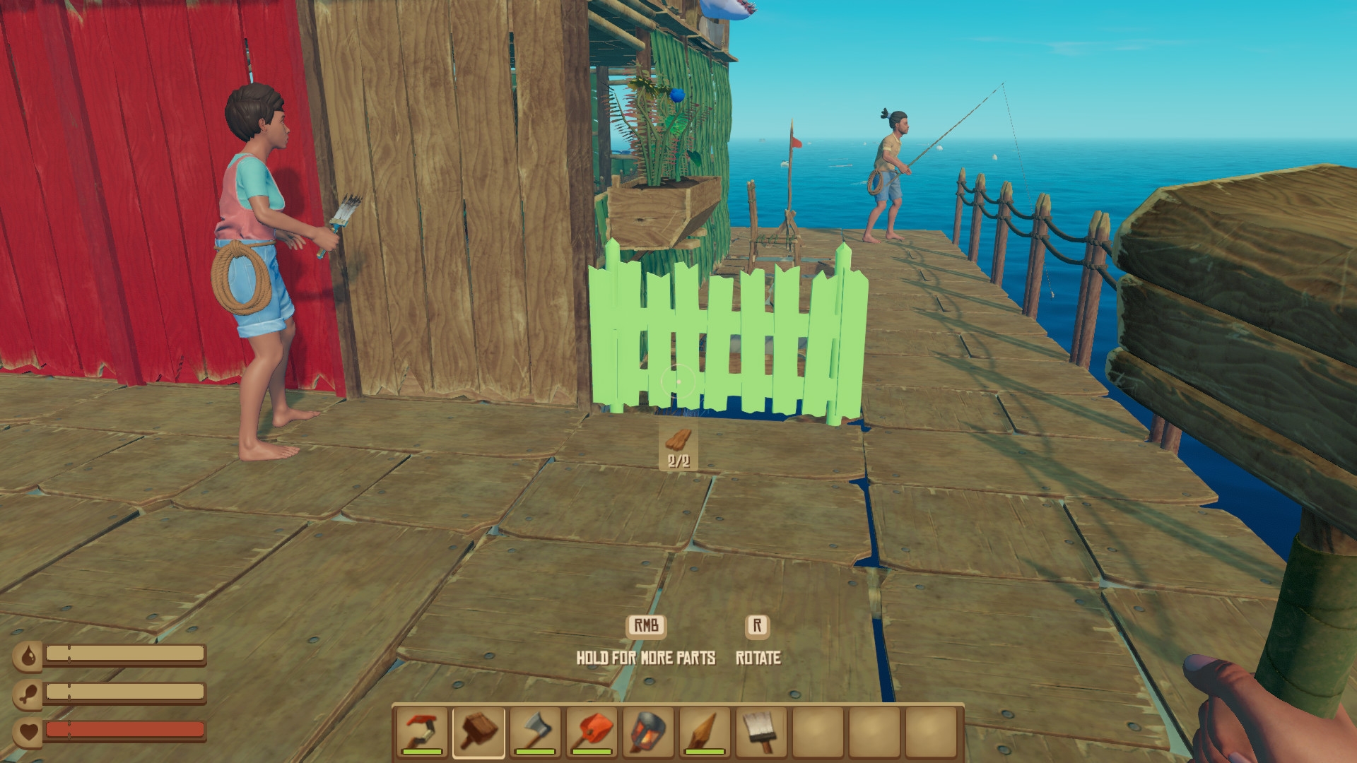 Скриншот из игры Raft под номером 3