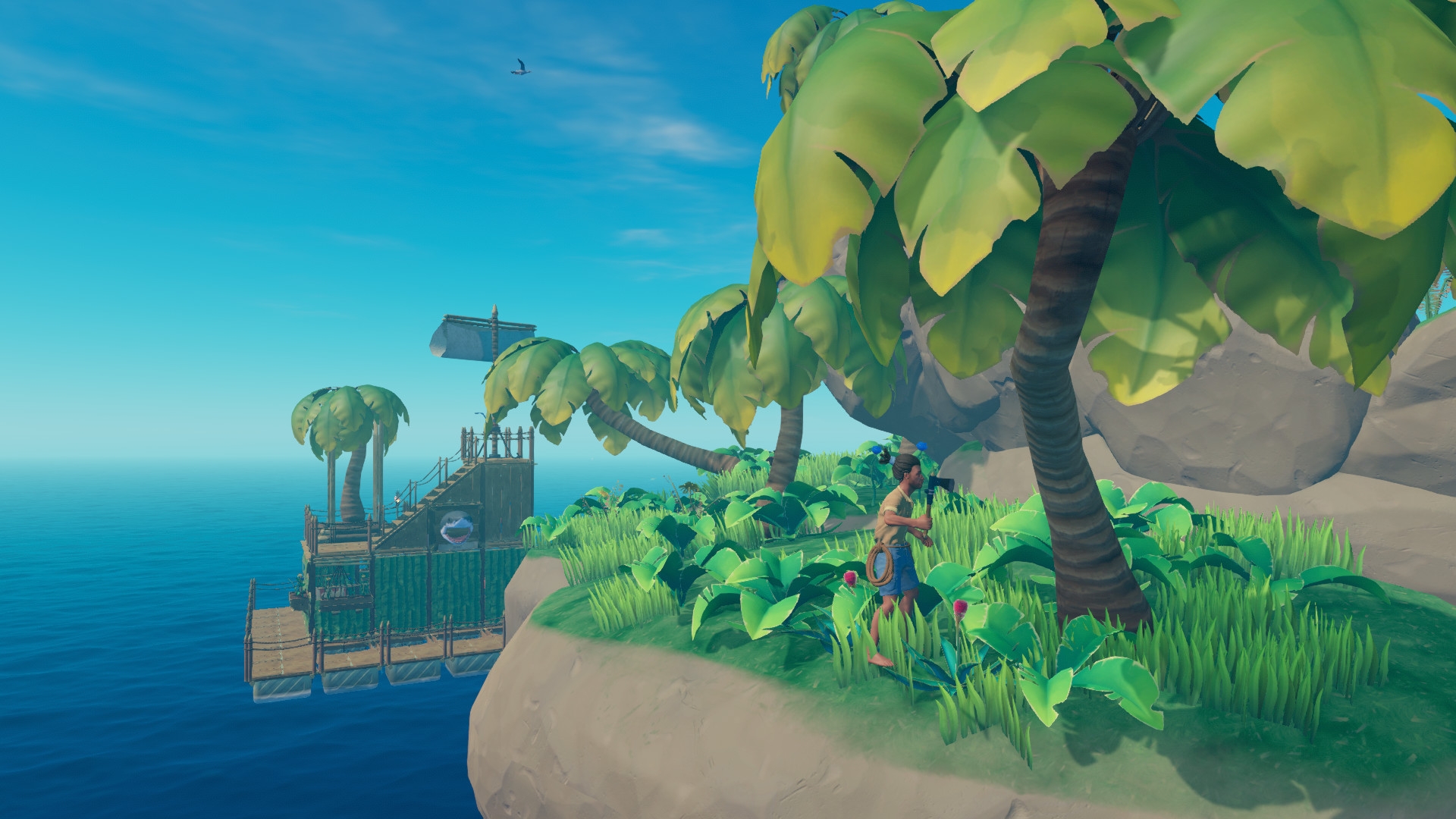 Скриншот из игры Raft под номером 6