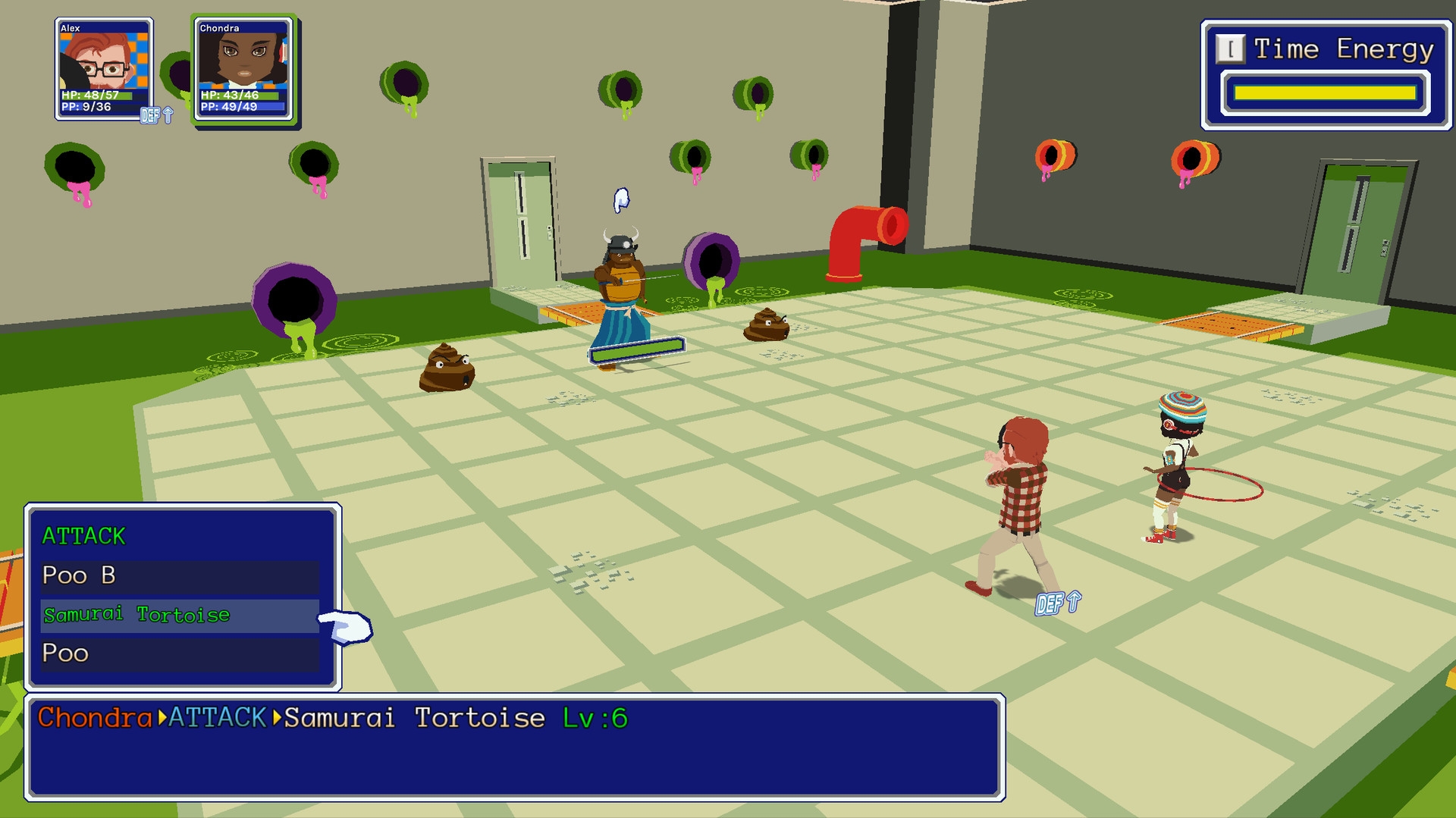 Скриншот из игры YIIK: A Postmodern RPG под номером 8