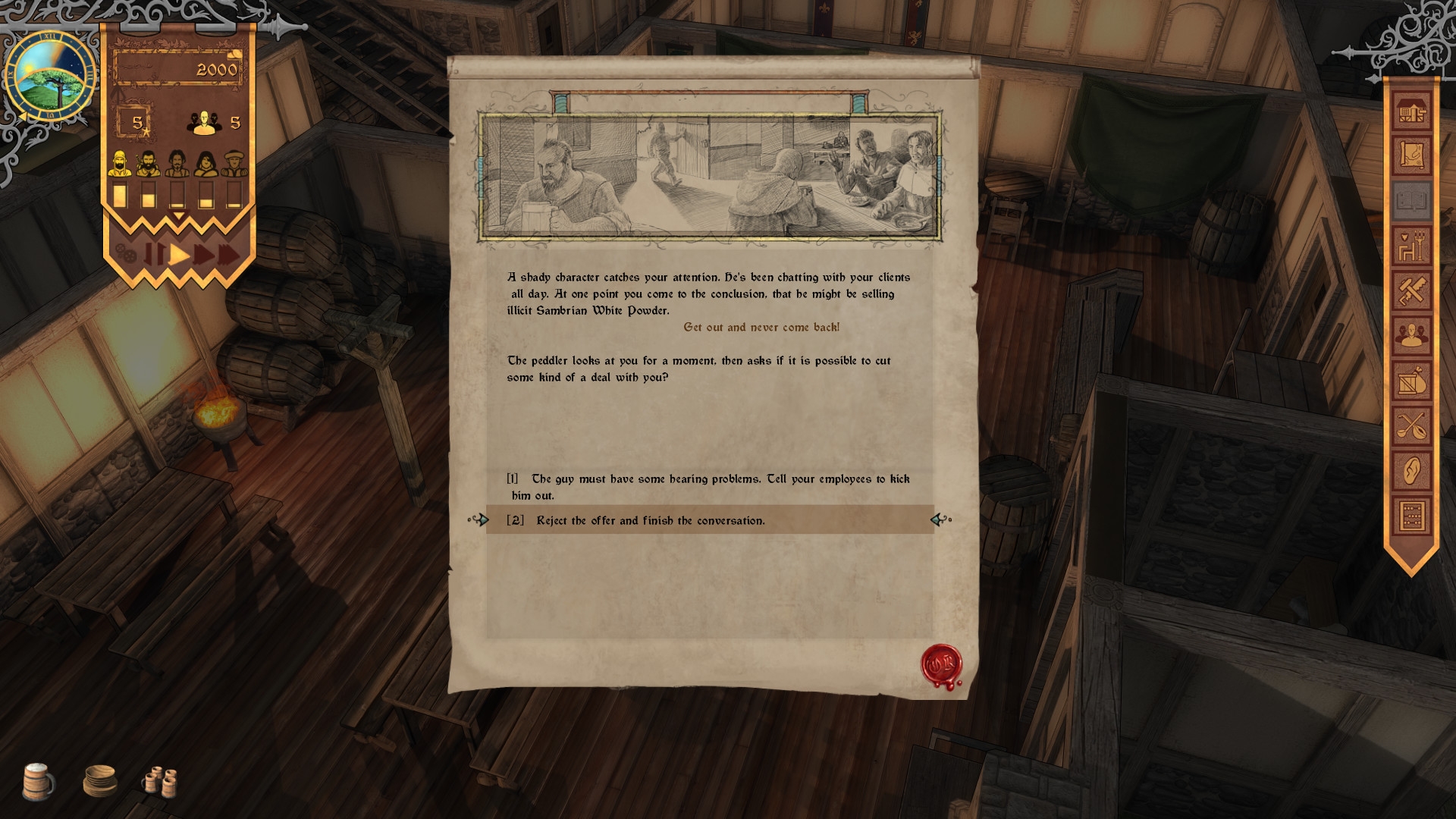 Скриншот из игры Crossroads Inn под номером 4