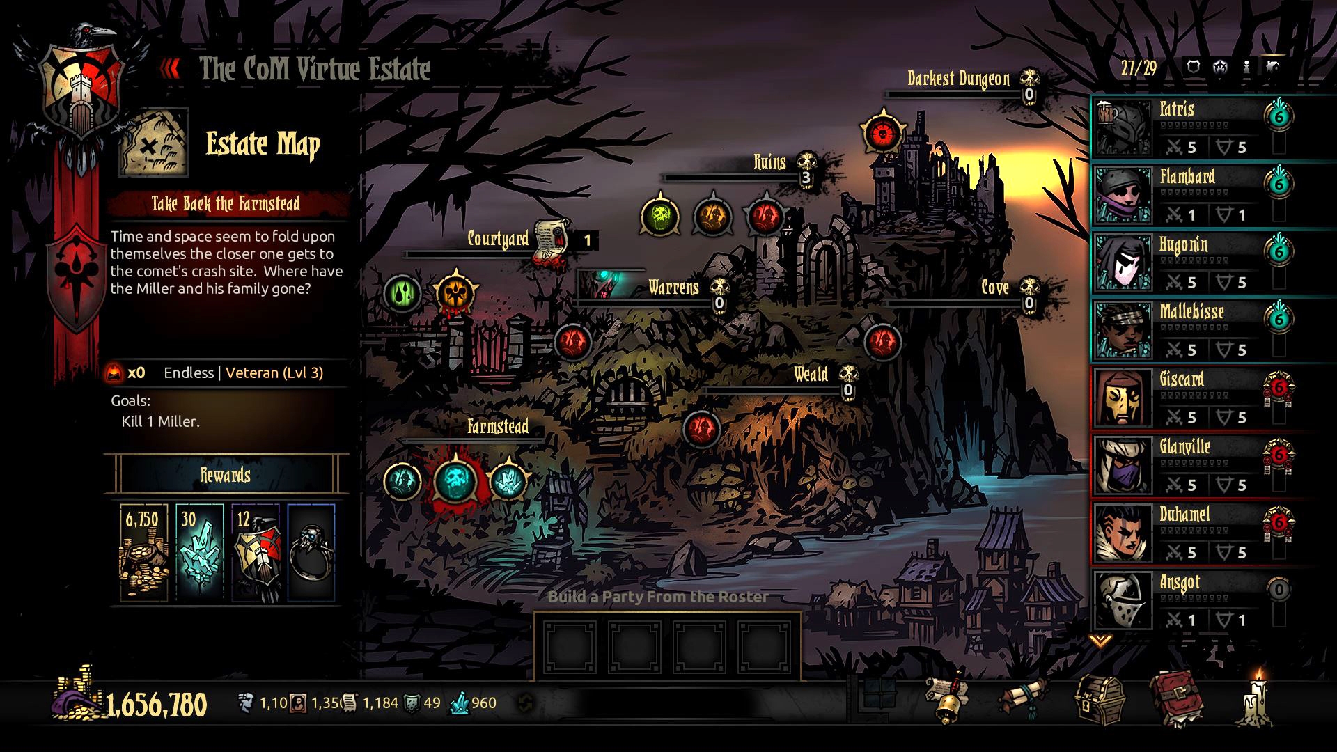 Скриншот из игры Darkest Dungeon: The Color of Madness под номером 10