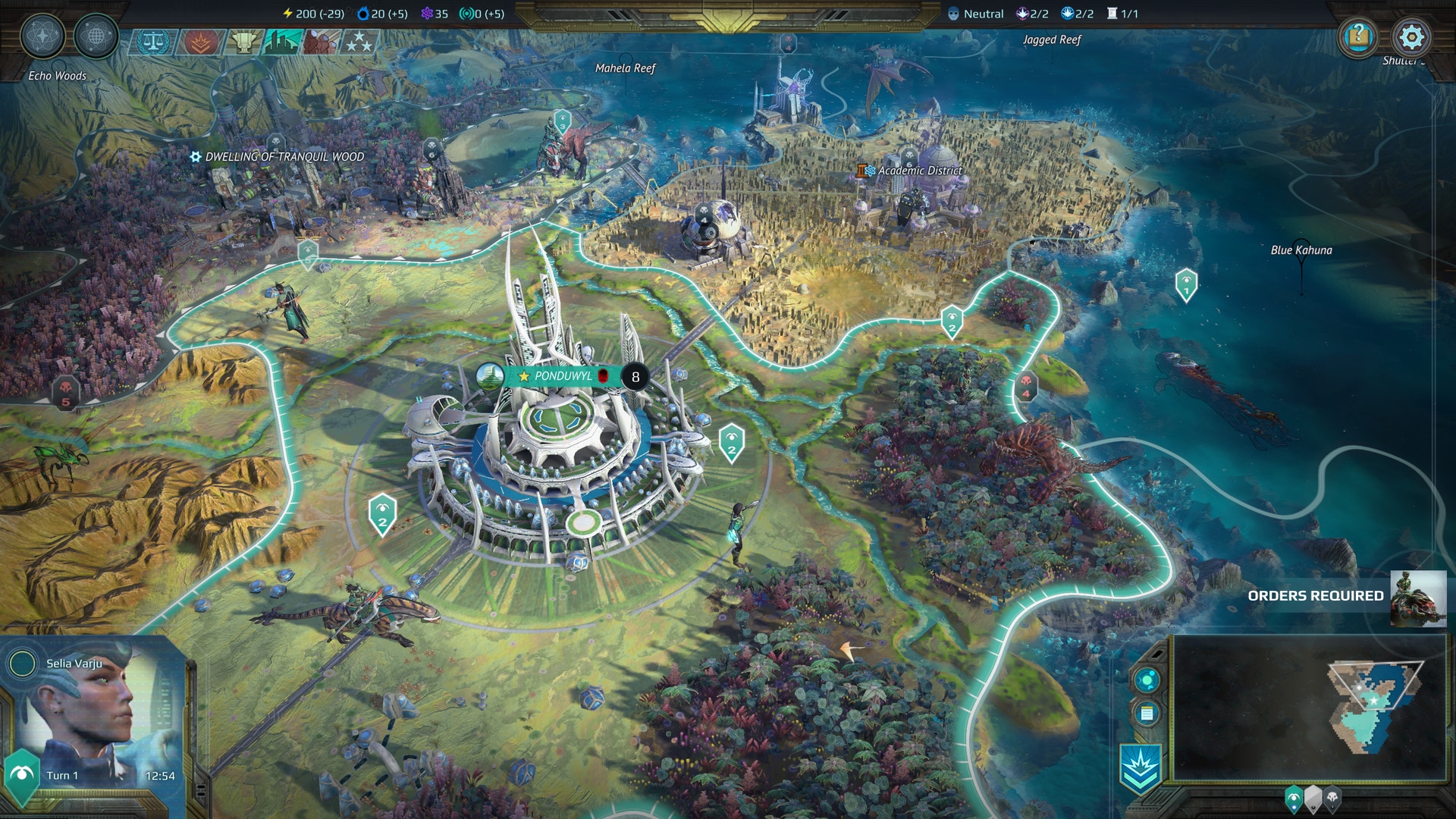 Скриншот из игры Age of Wonders: Planetfall под номером 2