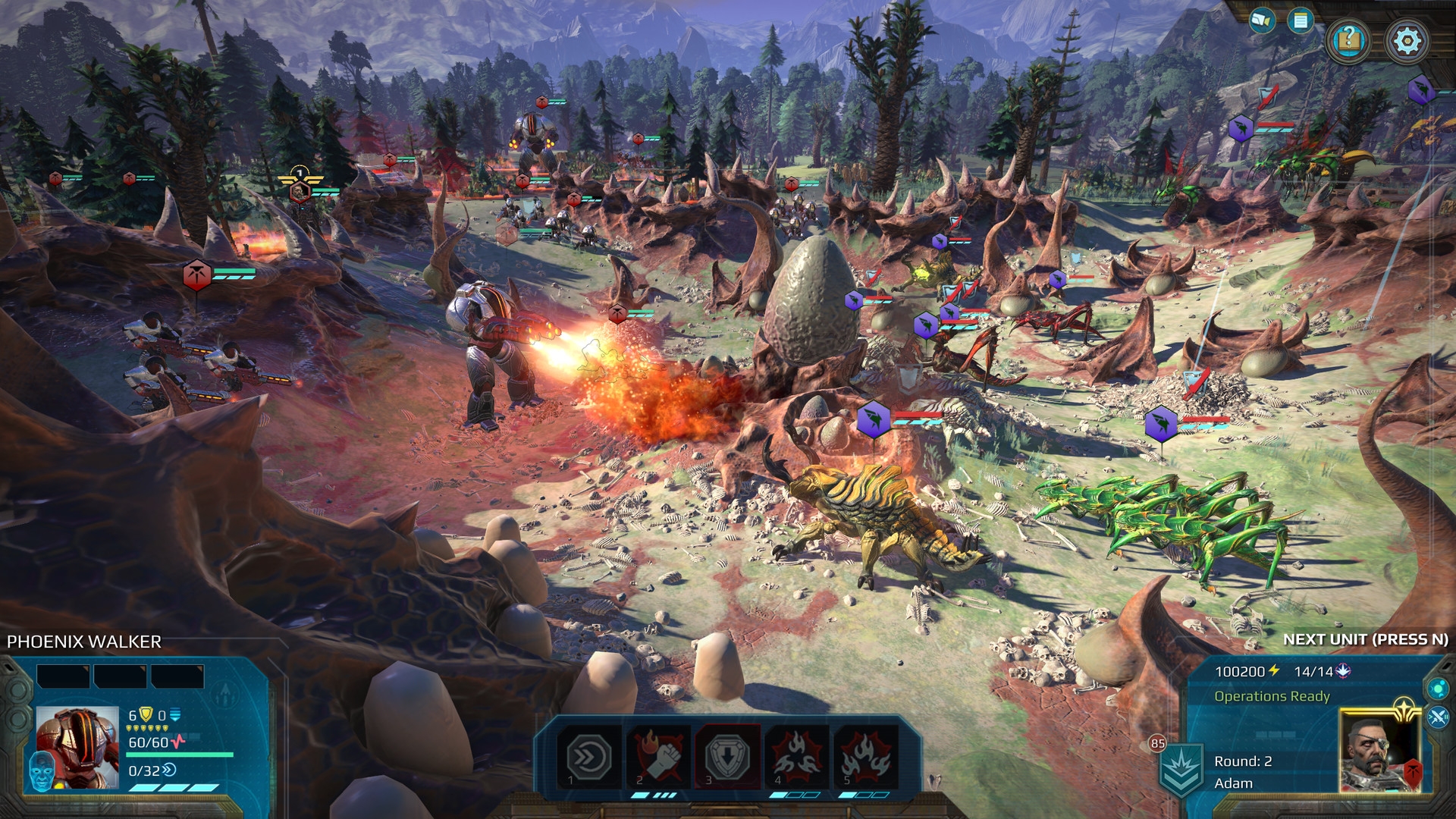 Скриншот из игры Age of Wonders: Planetfall под номером 6