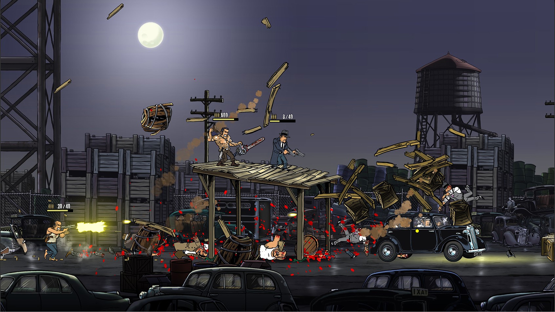 Скриншот из игры Guns, Gore & Cannoli 2 под номером 11