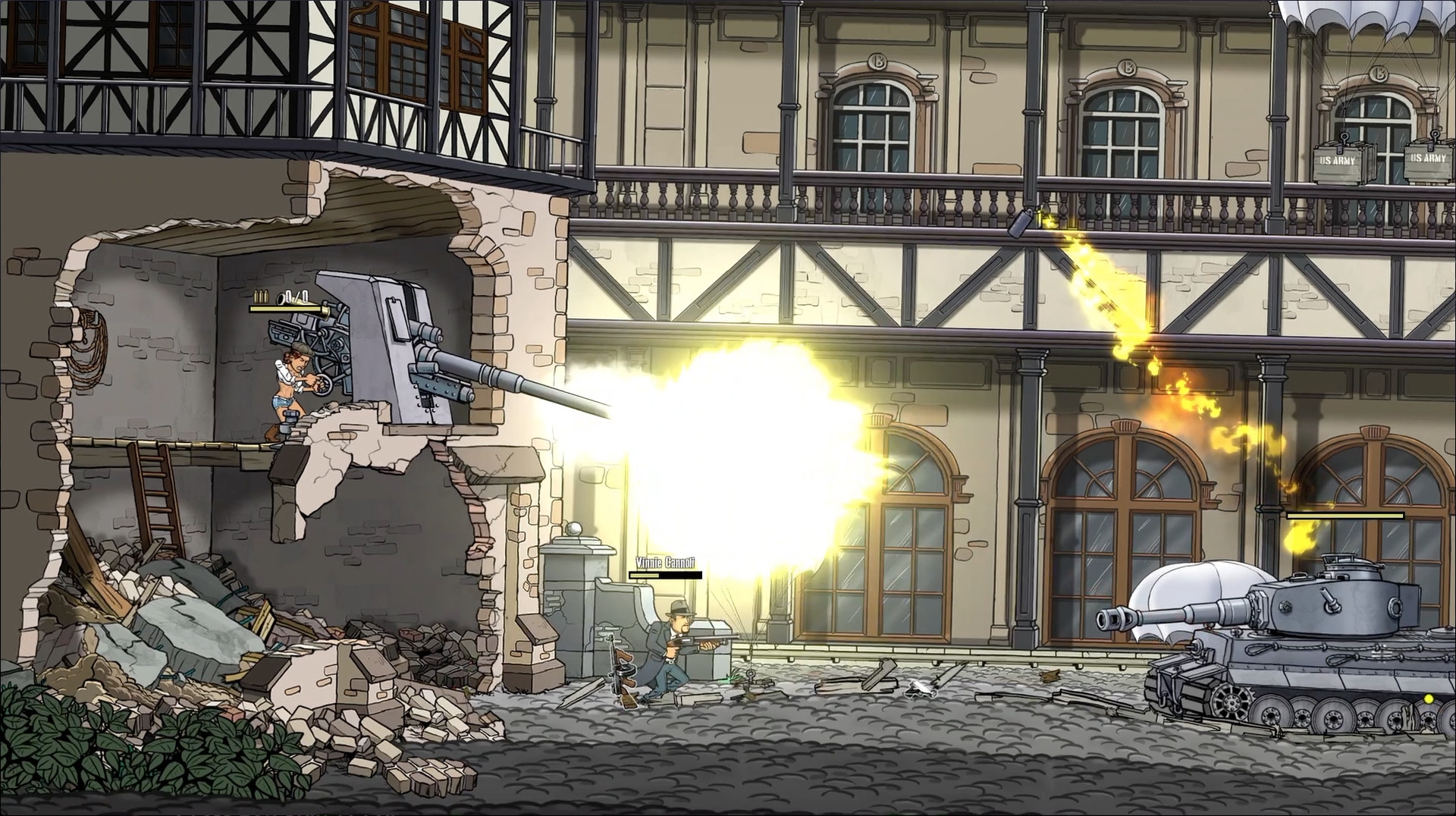 Скриншот из игры Guns, Gore & Cannoli 2 под номером 4