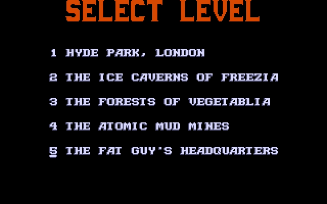 Скриншот из игры Rick Dangerous 2 под номером 1