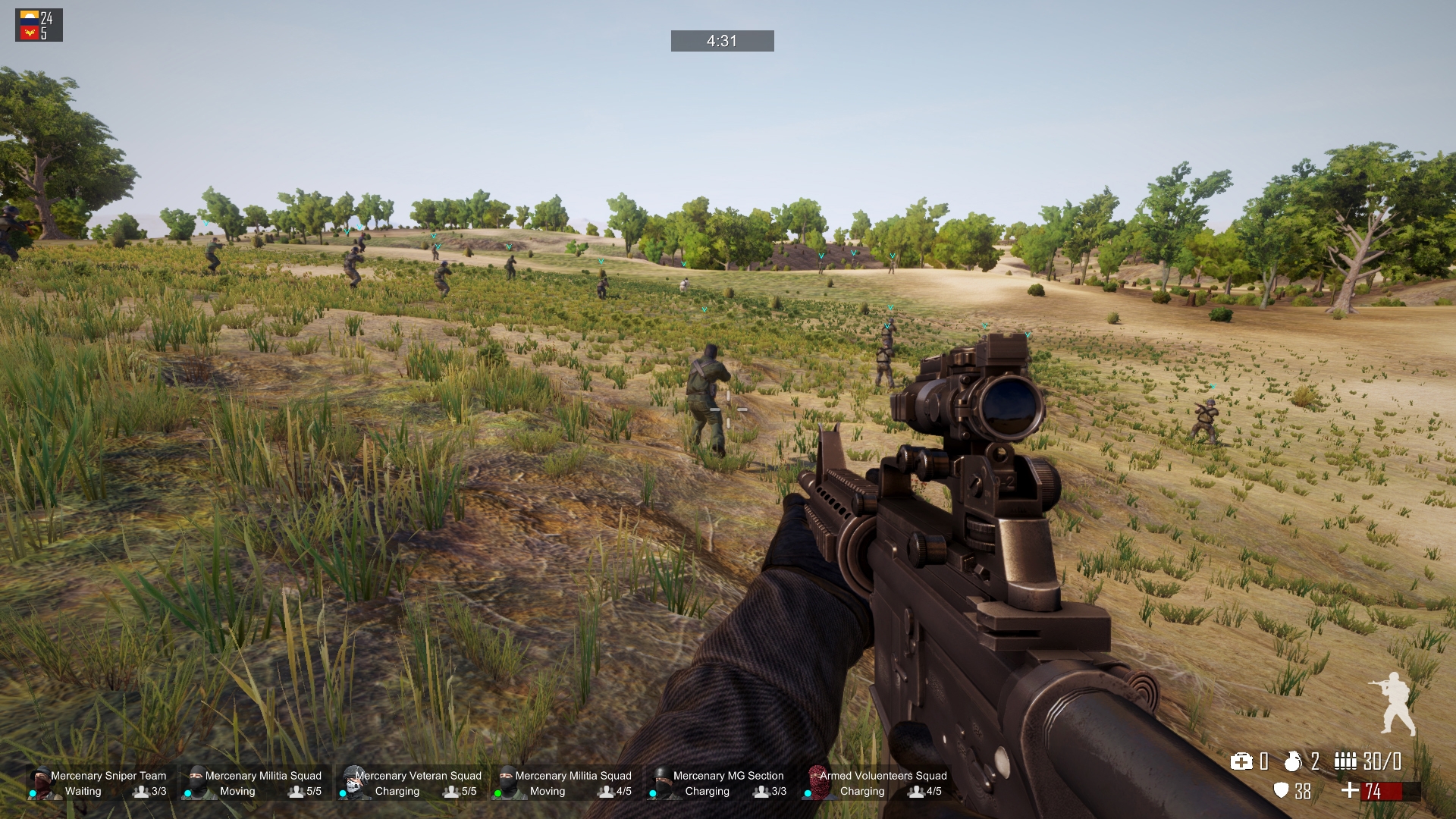 Скриншот из игры Freeman: Guerrilla Warfare под номером 1