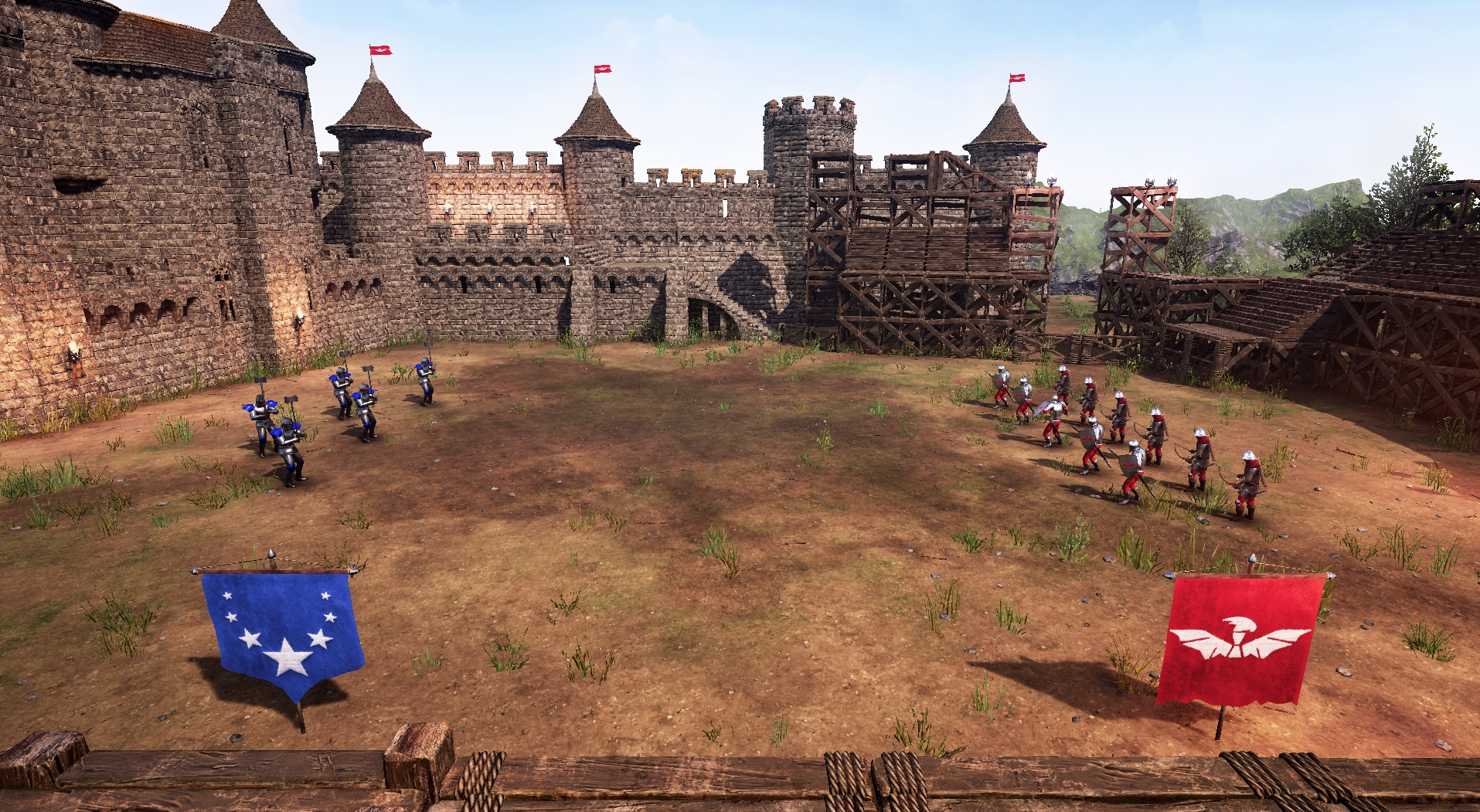 Скриншот из игры Bannermen под номером 1