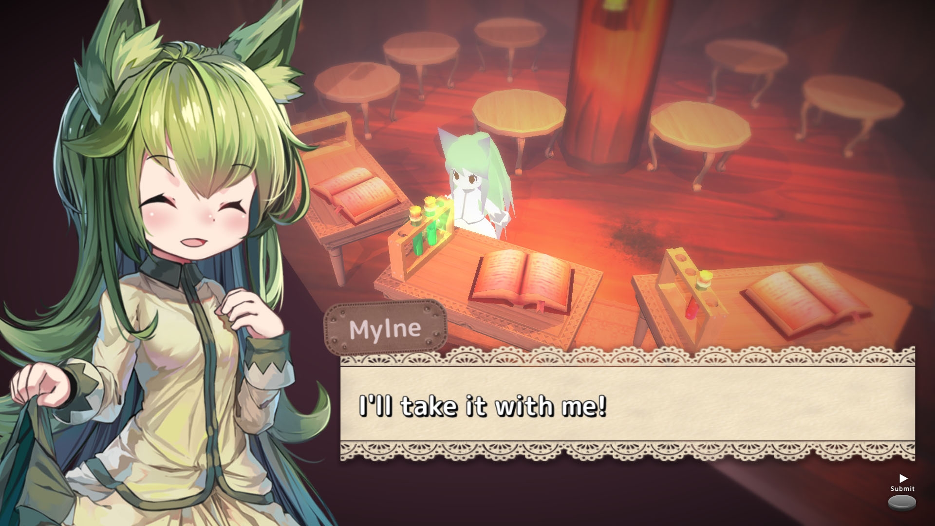 Скриншот из игры Marchen Forest: Mylne and the Forest Gift под номером 1