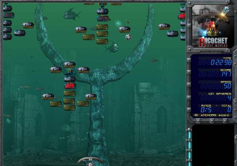 Скриншот из игры Ricochet: Lost Worlds Recharged под номером 10