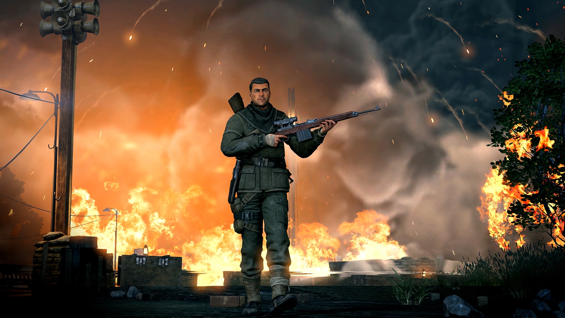 Скриншот из игры Sniper Elite V2 Remastered под номером 1