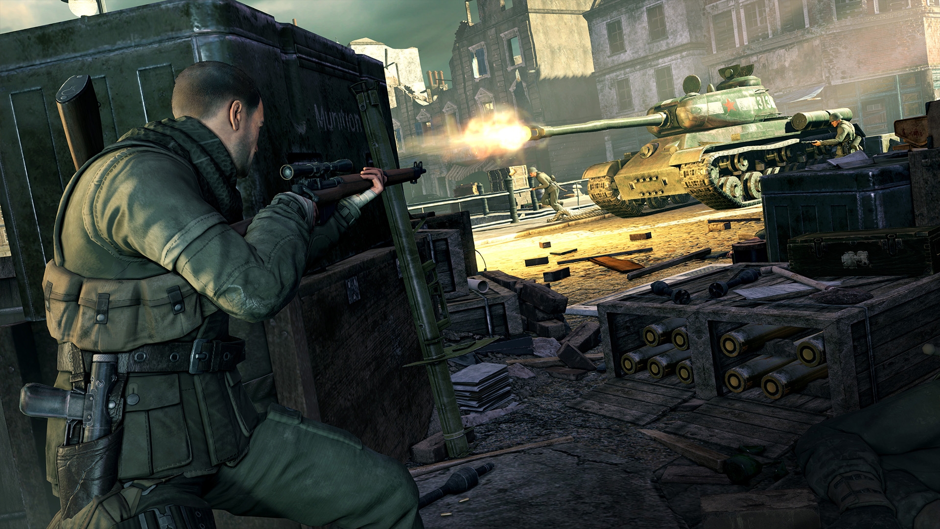 Скриншот из игры Sniper Elite V2 Remastered под номером 10
